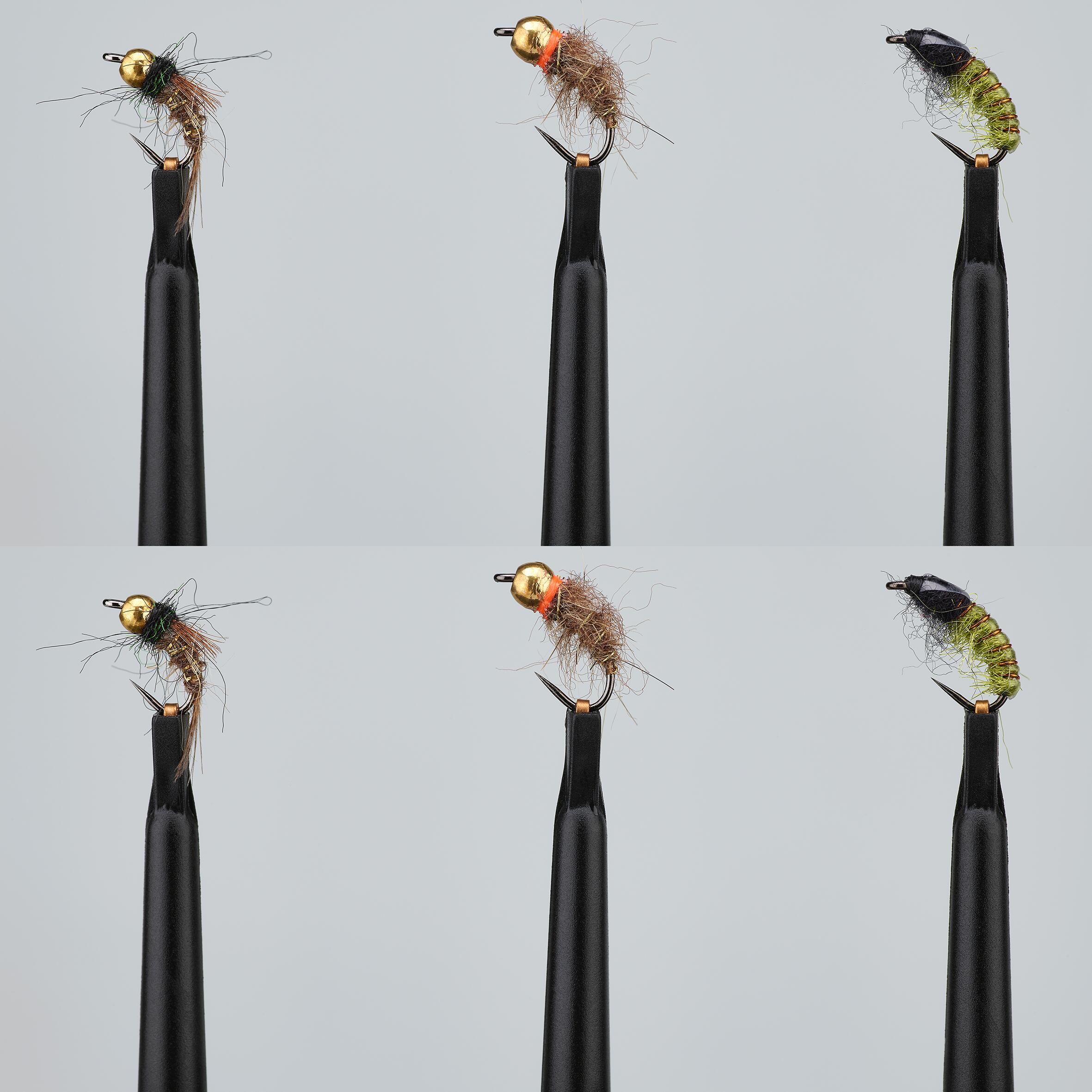 Zestaw sztucznych much Nimfy Caperlan HRK26 x6