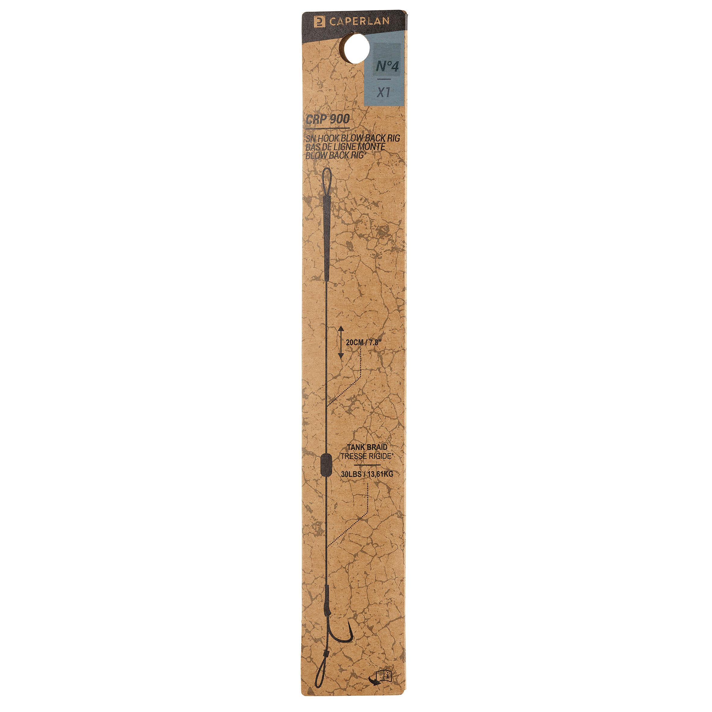 Przypon karpiowy Caperlan SN Hook 900 Blow back rig