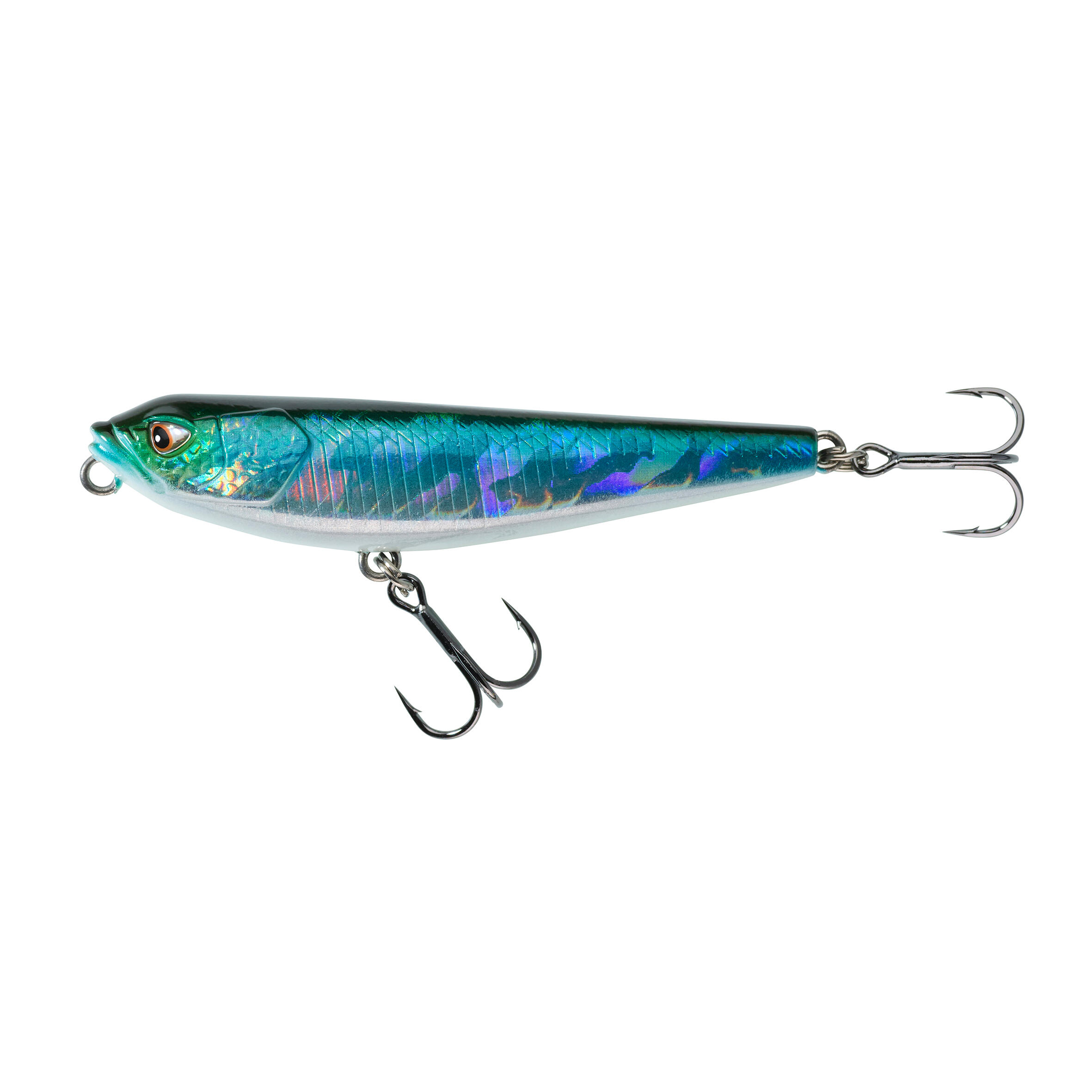 Wobler Stickbait Caperlan STK 70F niebieski grzbiet