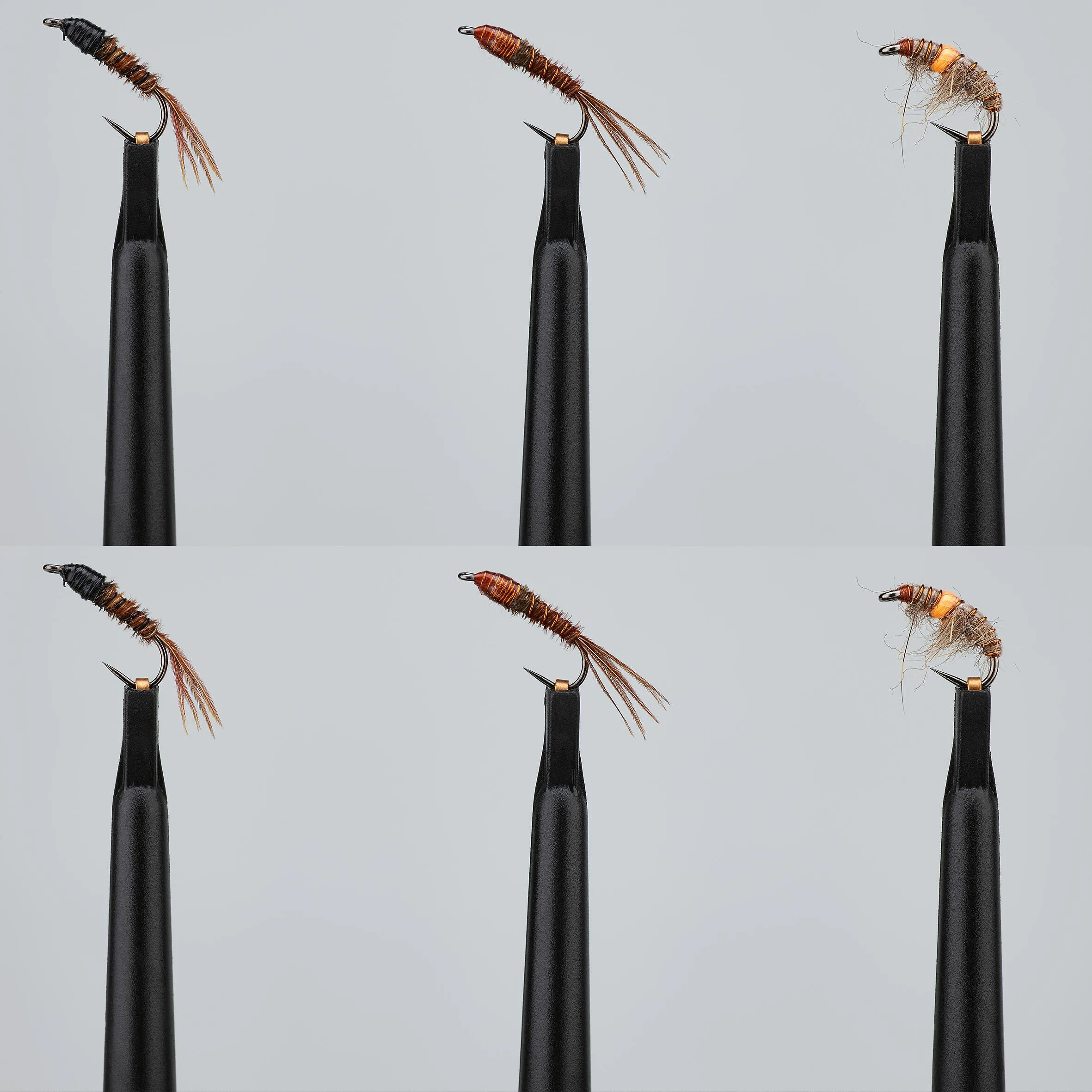 Zestaw sztucznych much Nimfy Caperlan HRK24 x6