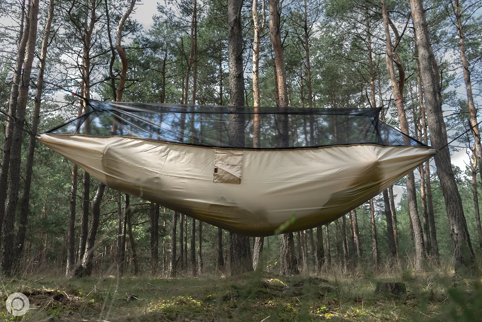 Hamak TigerWood Ważka V1 pustynny + moskitiera (TW.HWM-DRT)