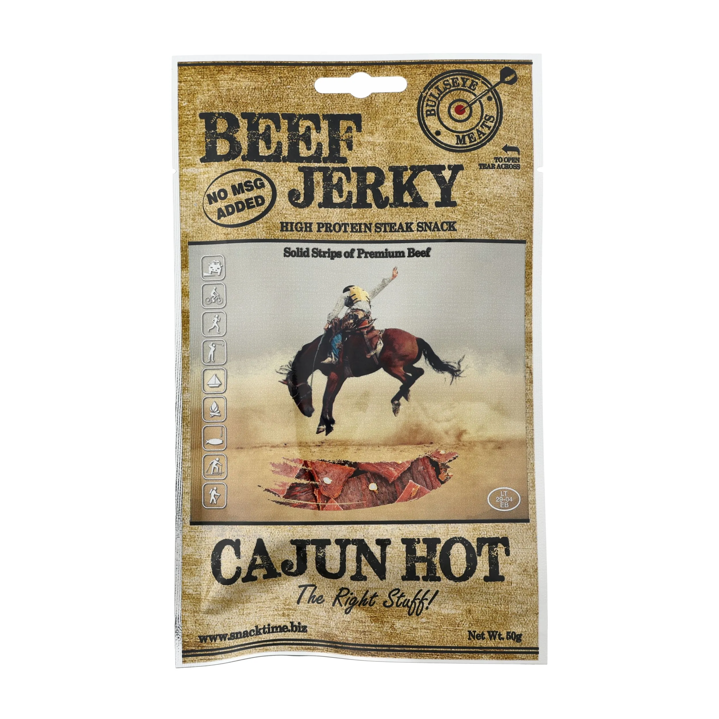 Wołowina Beef Jerky Cajun Hot 50 g (838-009)