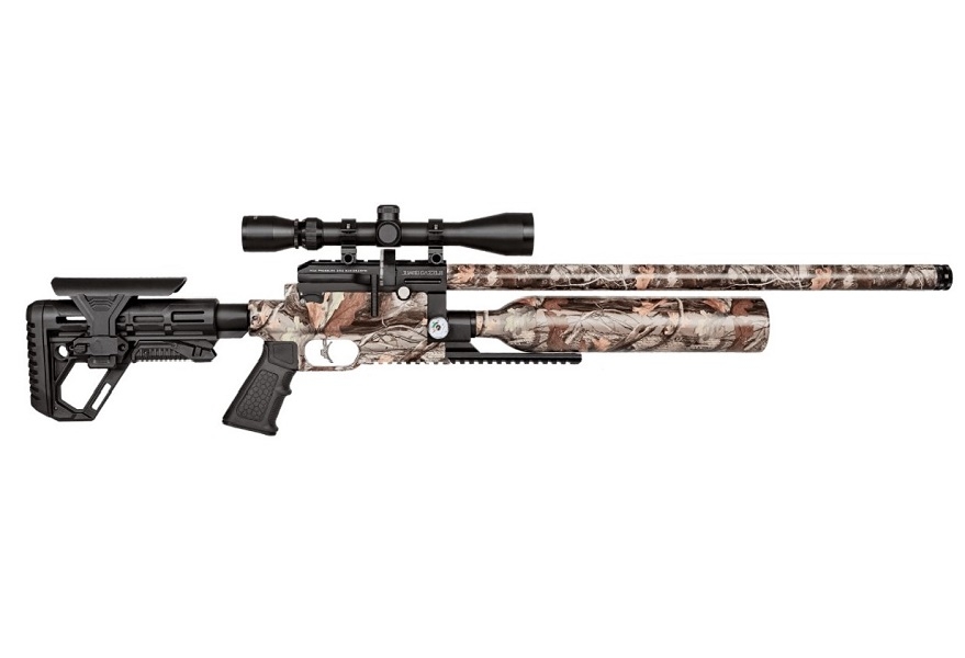 Karabinek wiatrówka KRAL PUNCHER JUMBO DAZZLE 4,5 PCP CAMO Ekp<17J