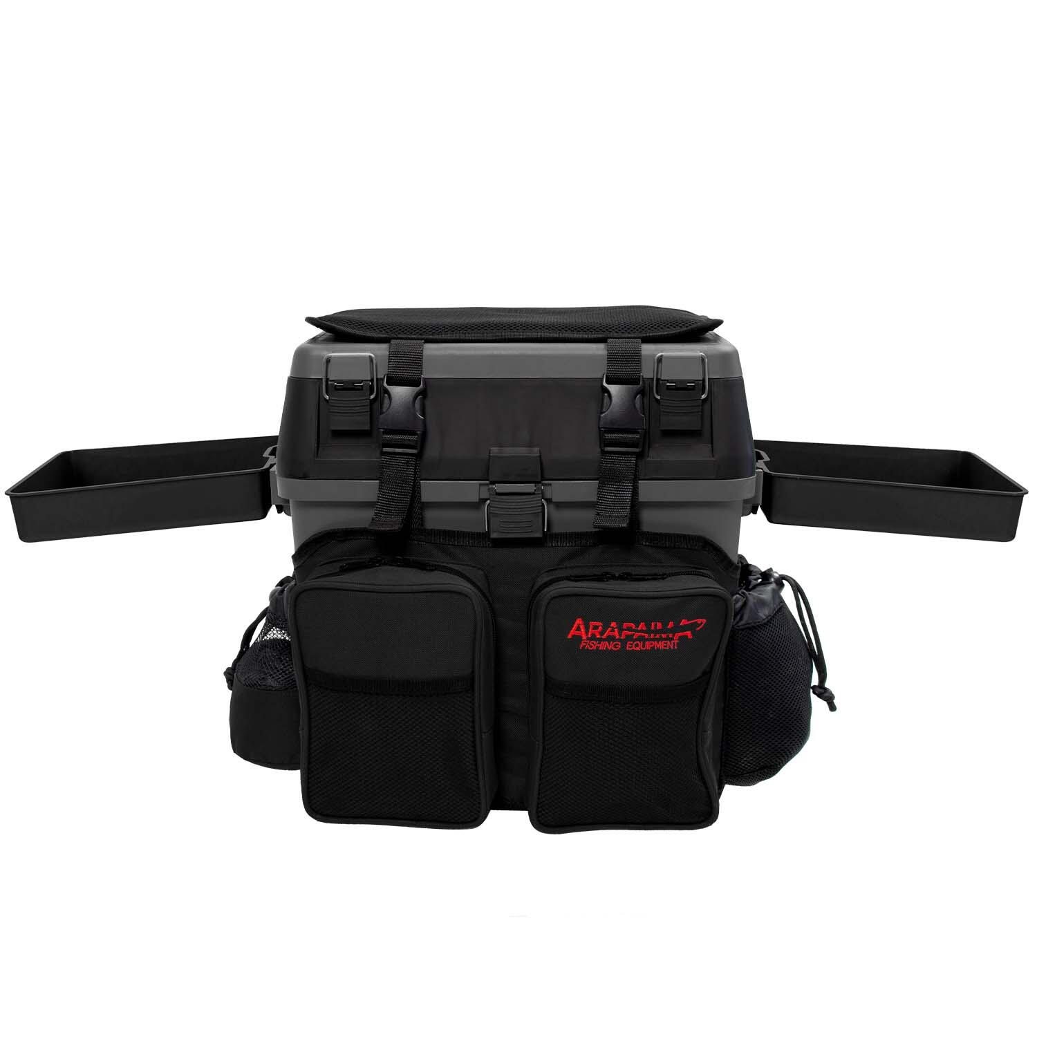 Skrzynka wędkarska z 2 tackami