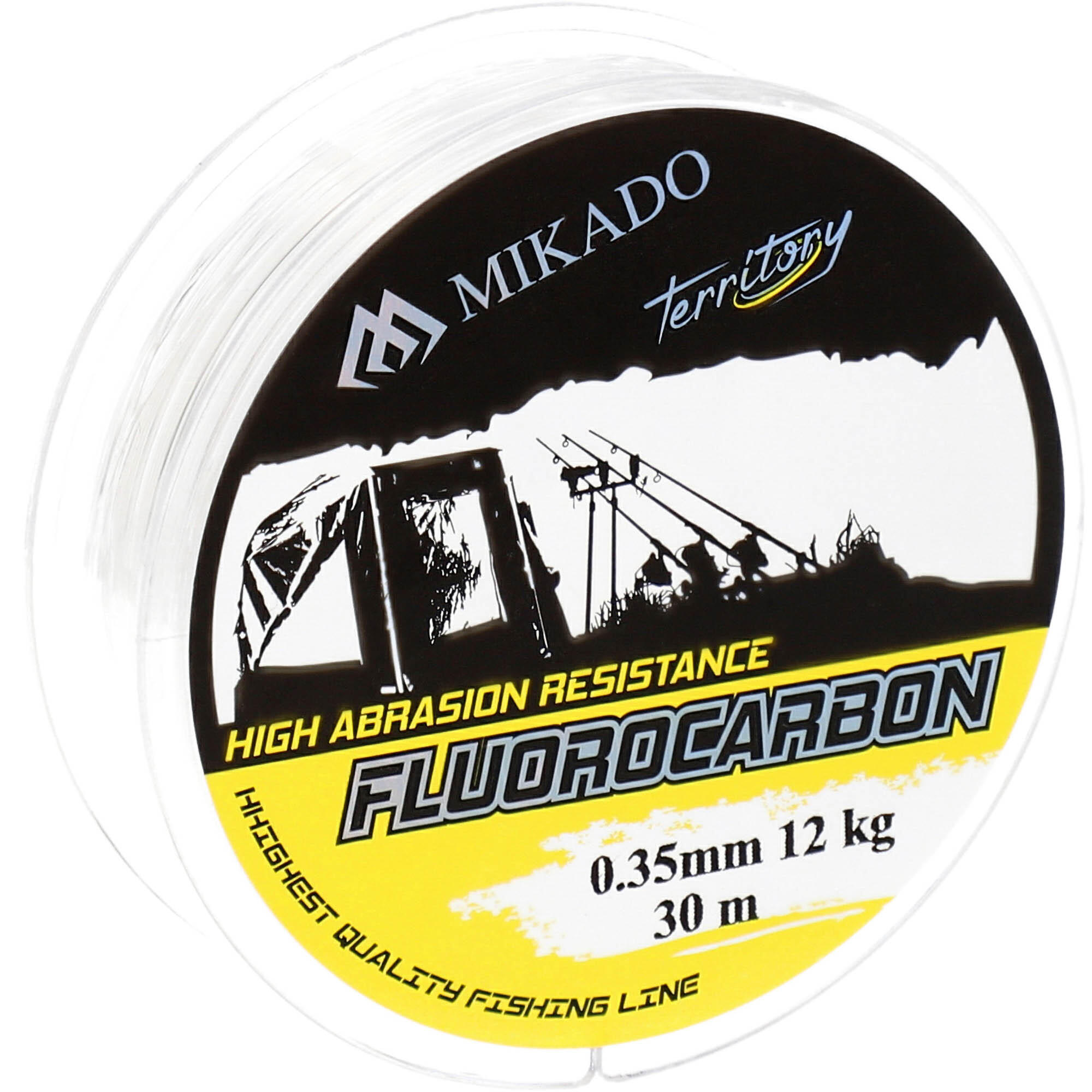 Żyłka Materiał Przyponowy Mikado Fluorocarbon Territory 0.45 Mm 20 Lbs 30 M