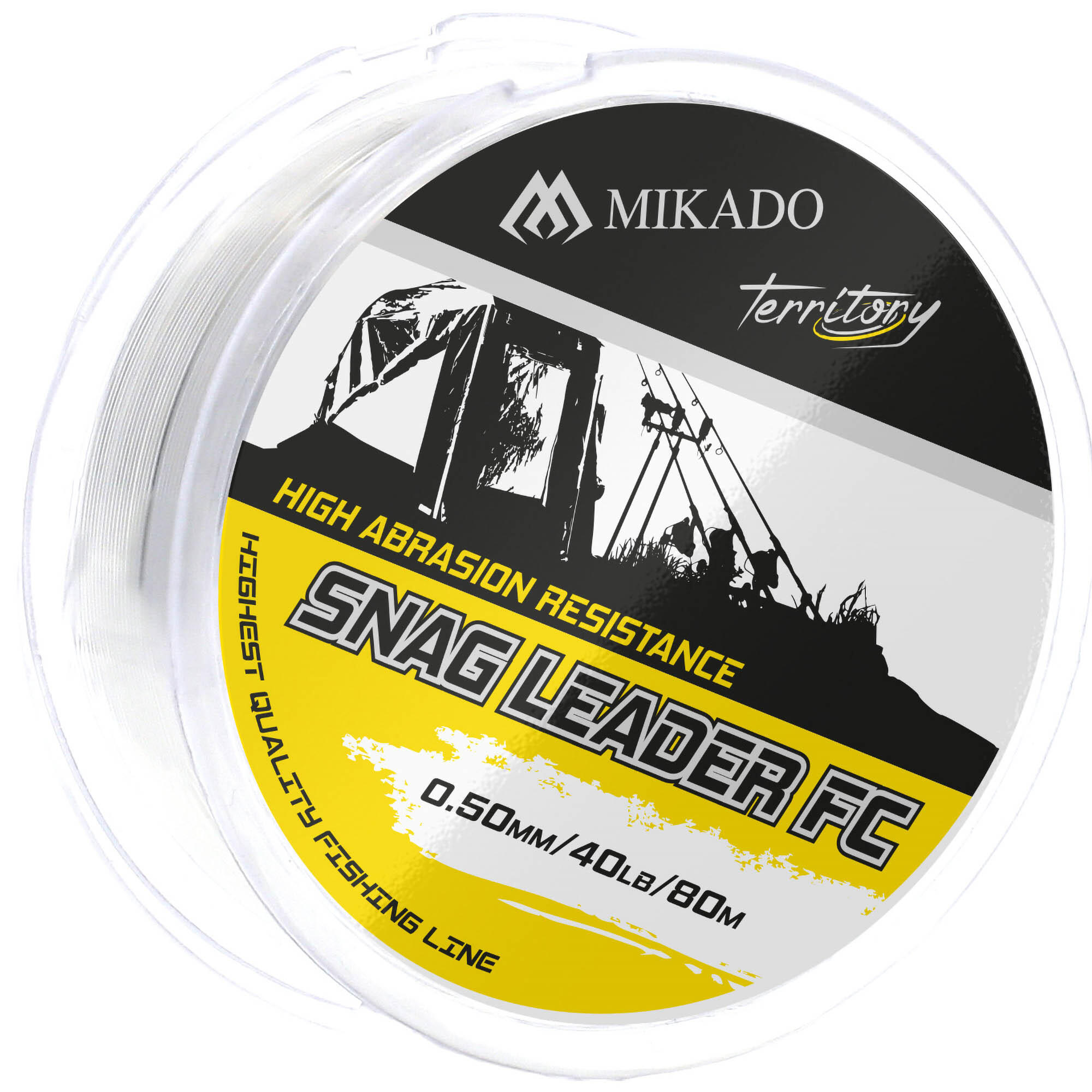 Żyłka Przypon Materiał Strzałowy Mikado Snag Leader Khaki 0.60 Mm 80 M