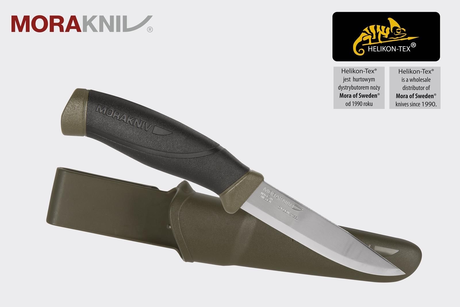 291120246749c8ada4d50.jpeg Nóż Morakniv Companion MG (C) Carbon Steel Olive Green (NZ-CMG-CS-02) - obrazek 1