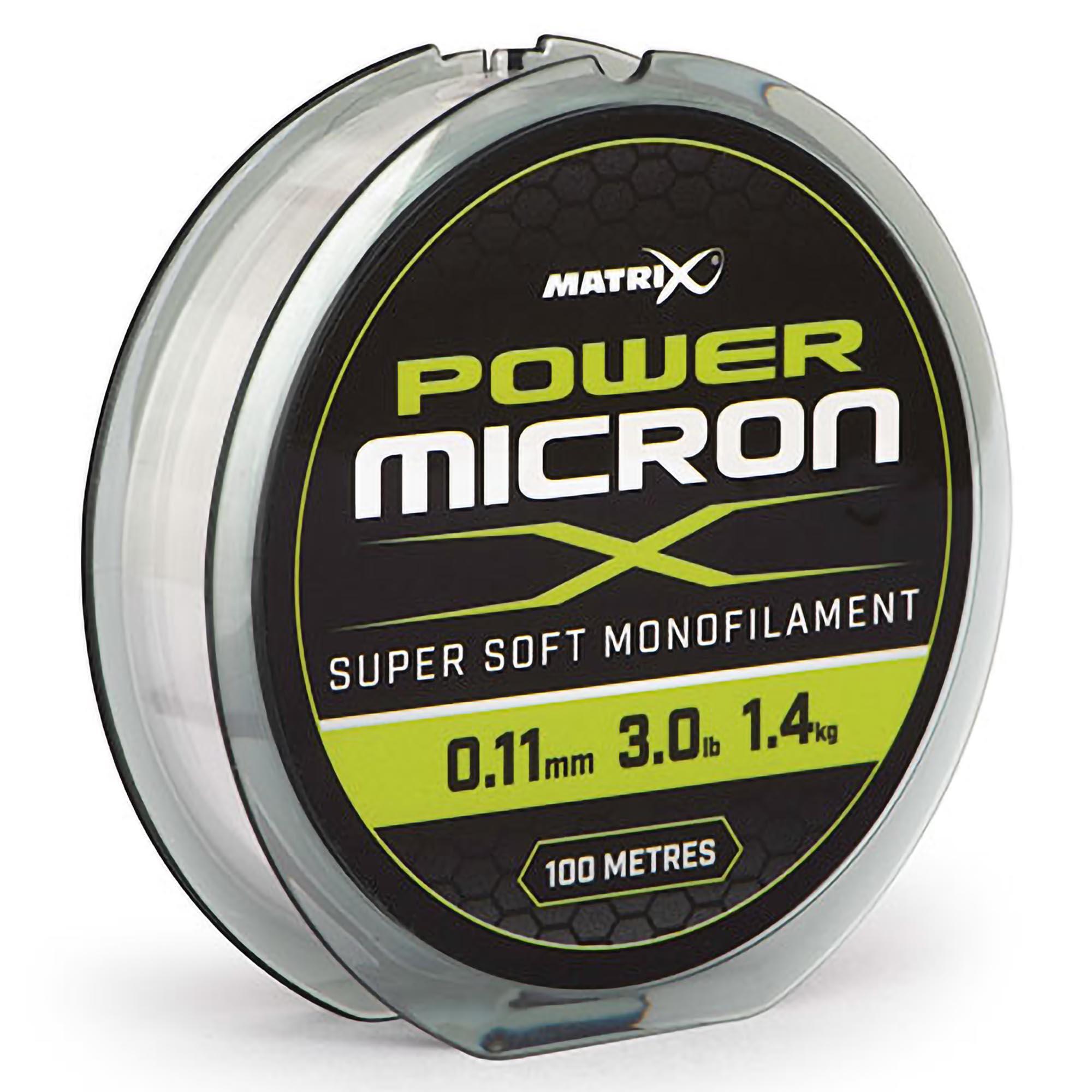Żyłka Przyponowa Matrix Power Micron X 0.11 Mm 100 M