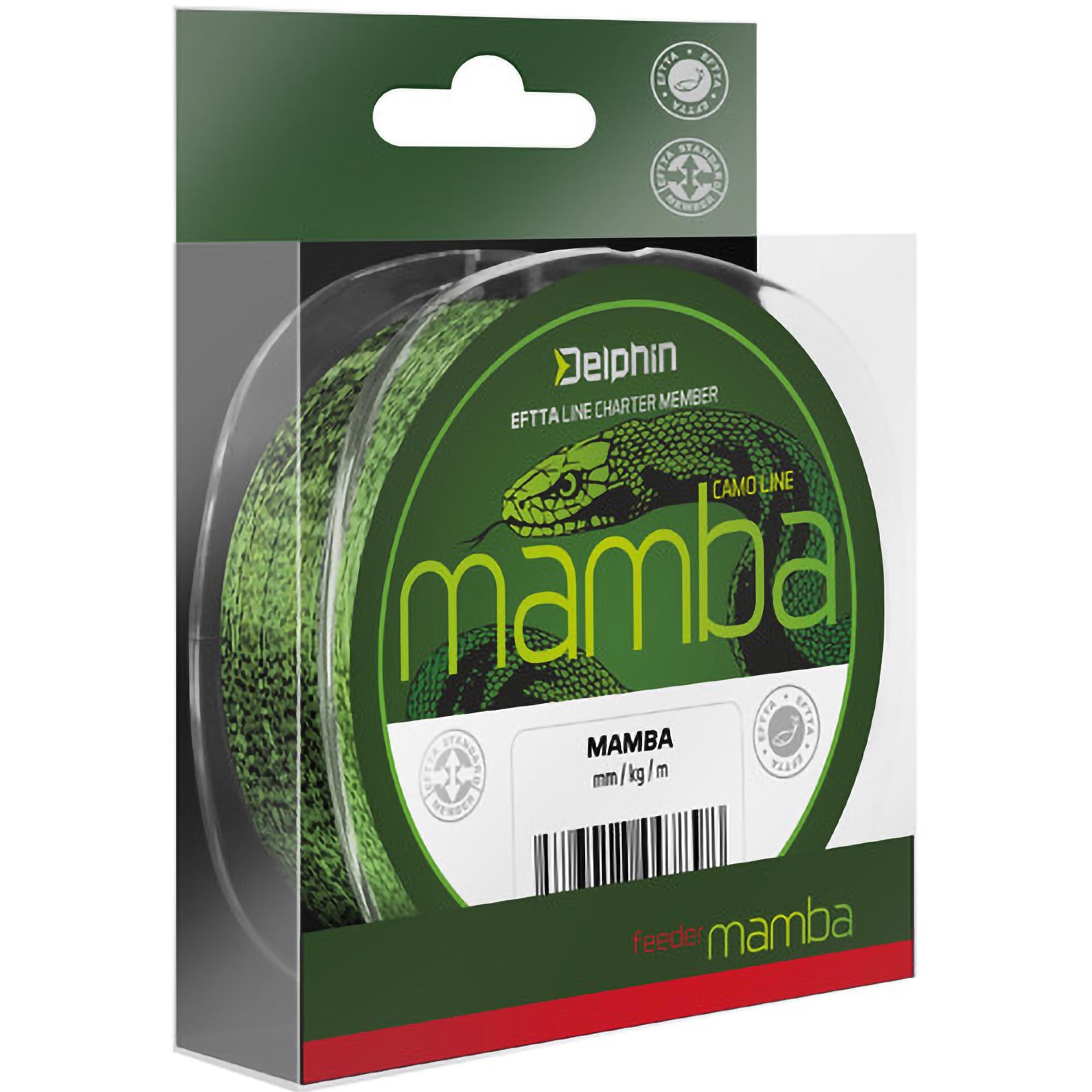 Żyłka Feeder Delphin Mamba Kamuflaż 0,28 Mm 300 M