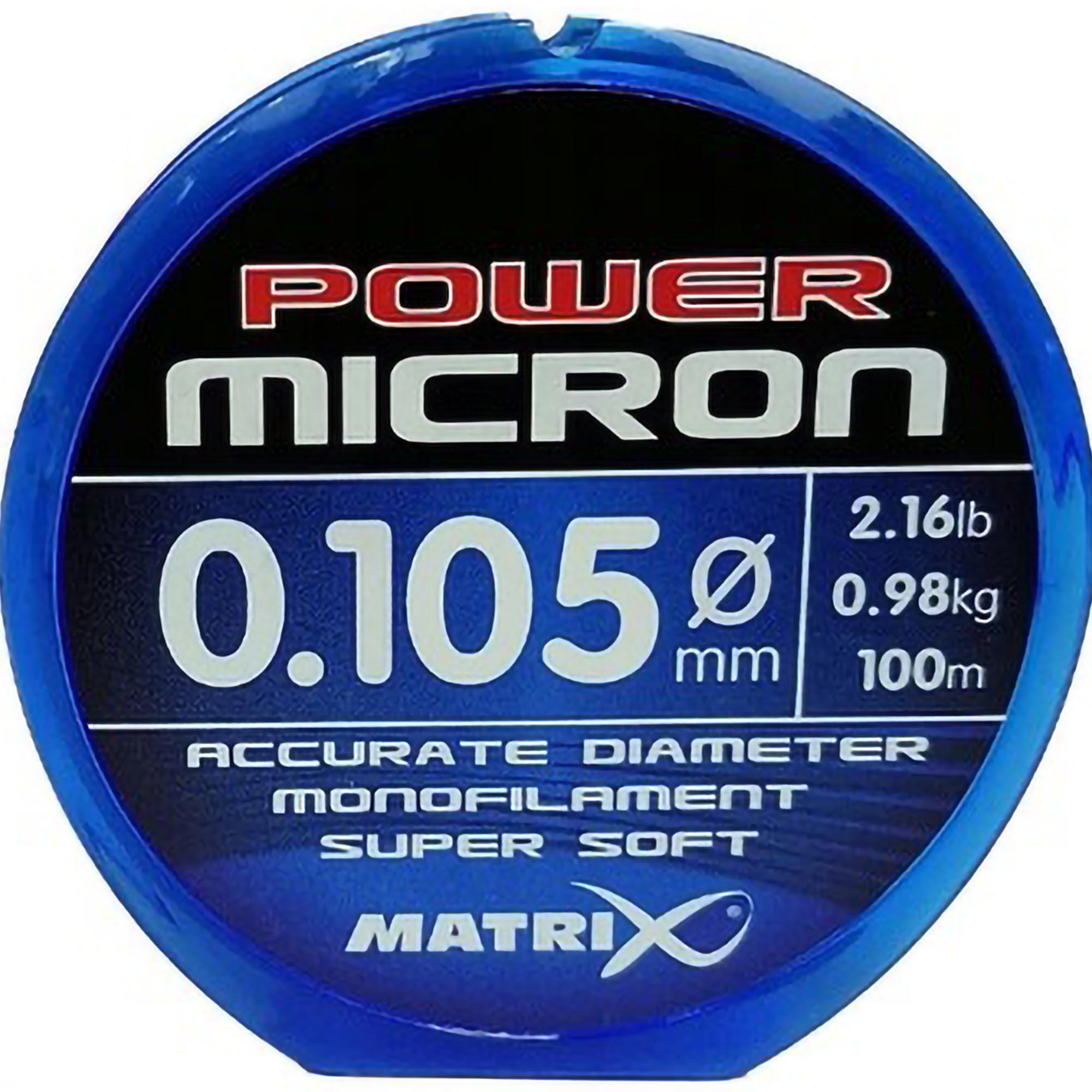 Żyłka Przyponowa Feeder Matrix Power Micron 0,105 Mm 100 M