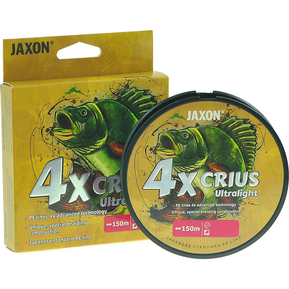 Plecionka Jaxon Crius 4X Ultralight 0,08mm 150m 5kg różowa