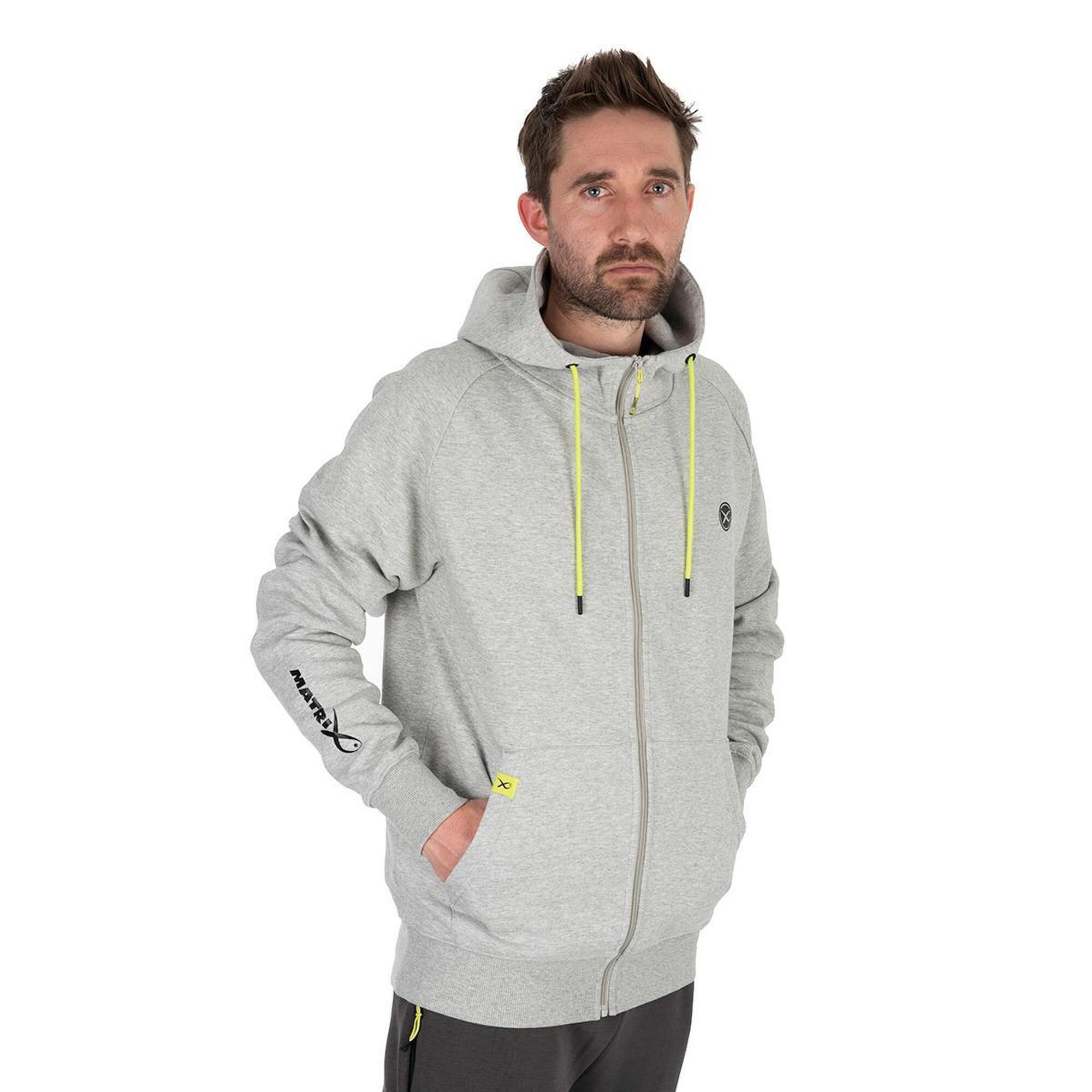 Bluza Męska Wędkarska Matrix Full Zip Hoody