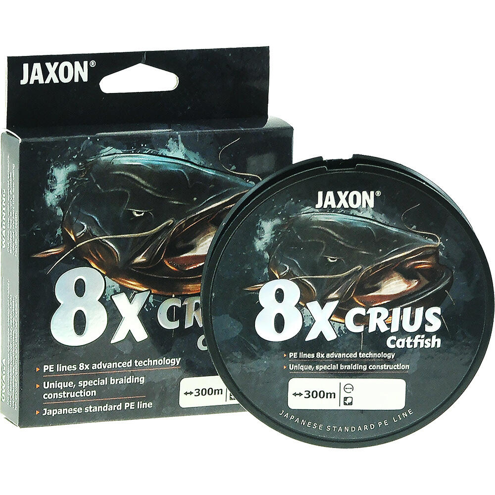 Plecionka Jaxon Crius 8X Catfish 0,45mm 300m zielona