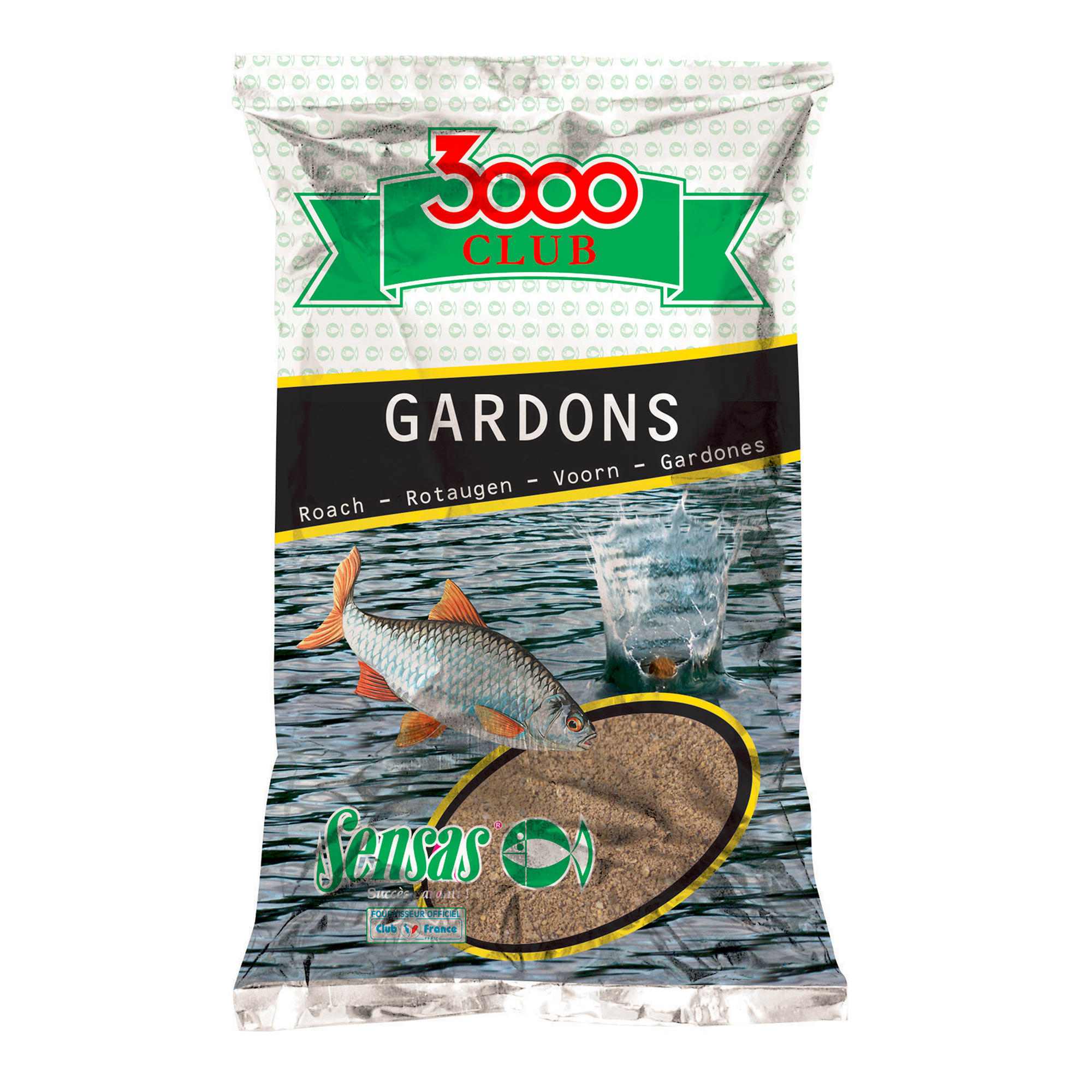 Zanęta na płocie SENSAS 3000 Club Gardons 2,5 kg