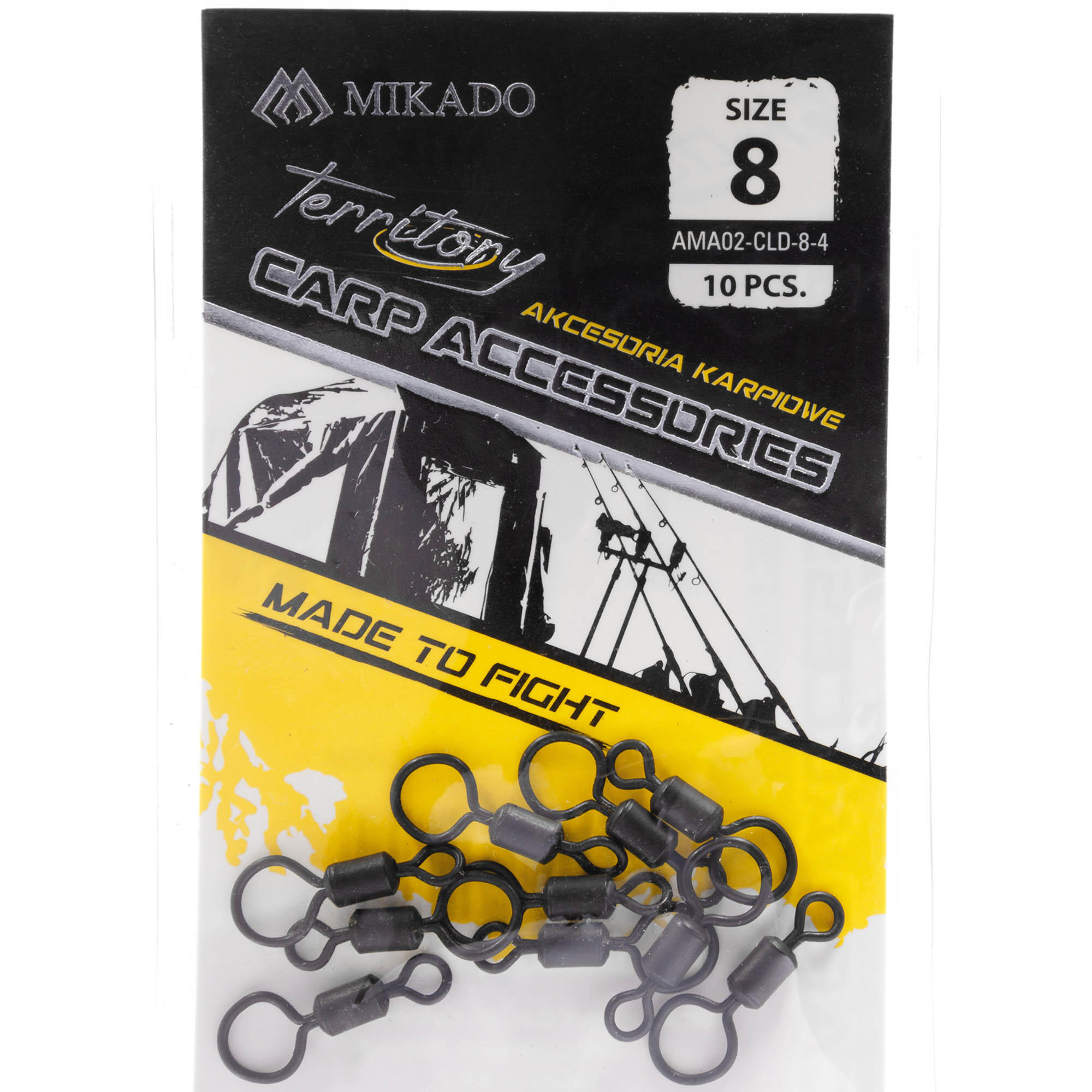 Krętlik karpiowy Mikado 10 szt.