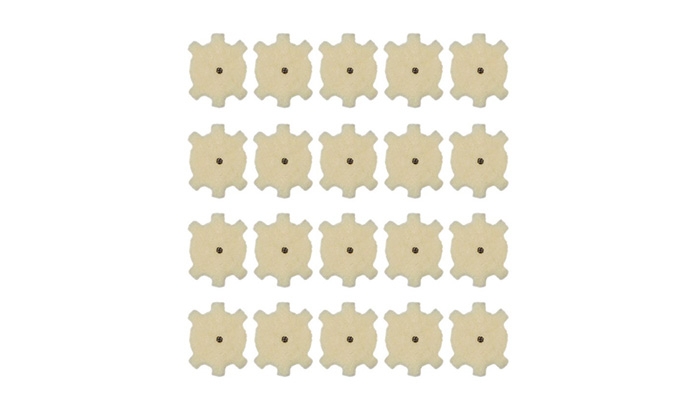 Przecieraki AR15 Star Chamber Cleaning Pads - 20 szt. - AV - Real Avid