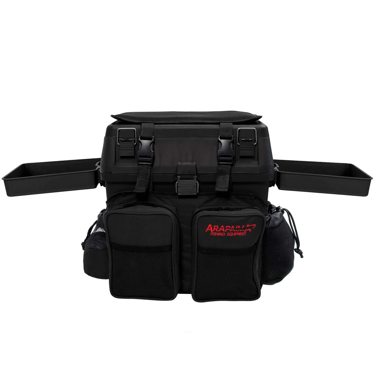 Skrzynka wędkarska z 2 tackami