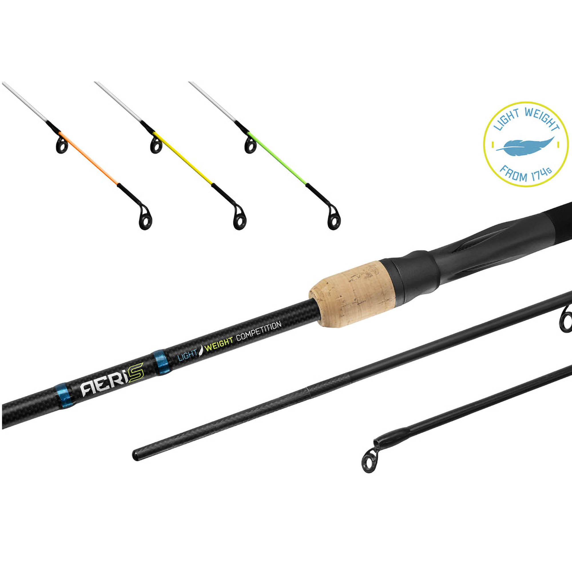 Wędka Method Feeder Delphin Aeris Feeder 3 Składy 345 Cm 70 G