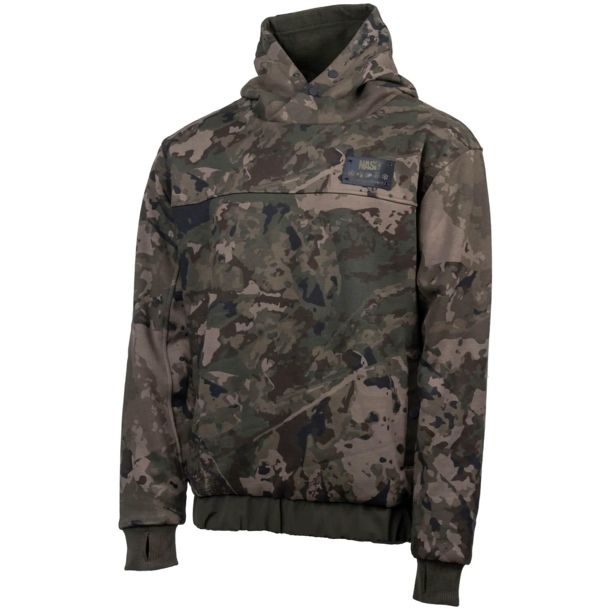 1002202567a9b84127b61.jpeg Bluza Męska Wędkarska Nash Zero Tolerance Wind Chill Hoody Camo - obrazek 1