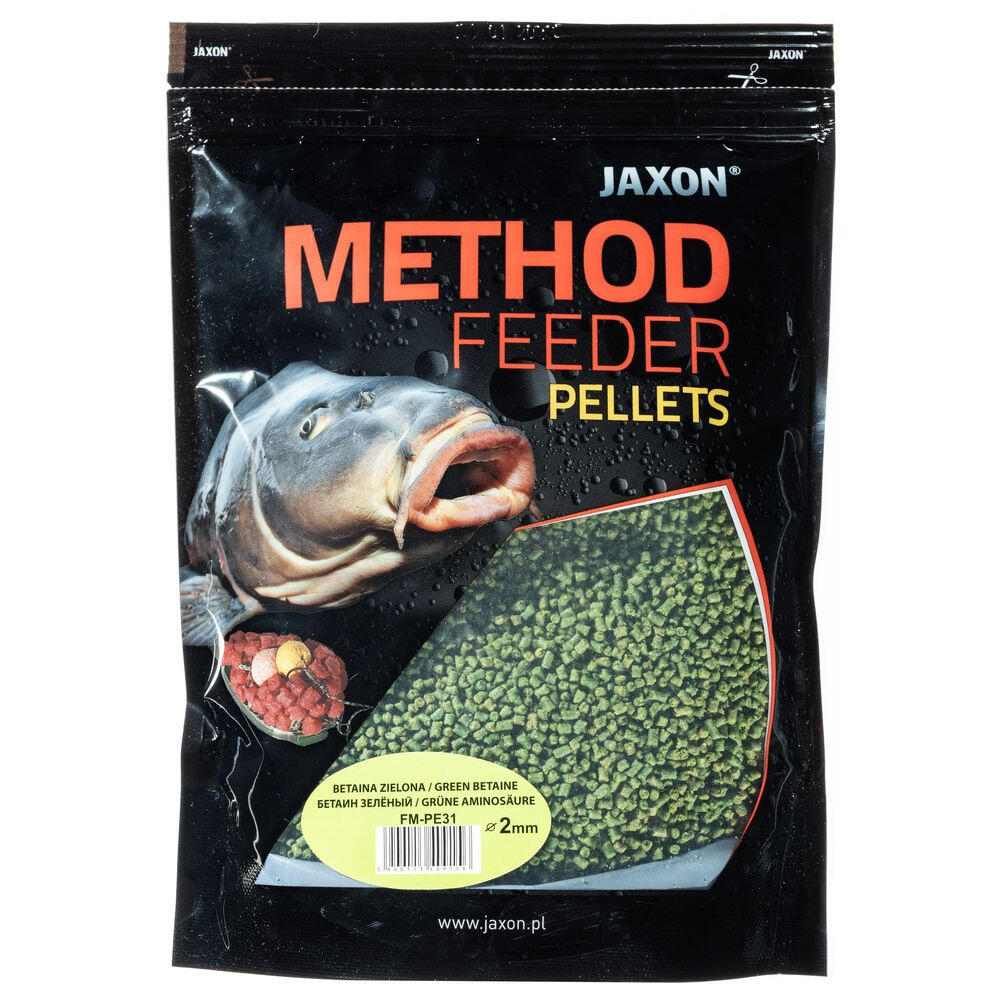 Pellet Jaxon Method Feeder Betaina Zielona 2mm 500g