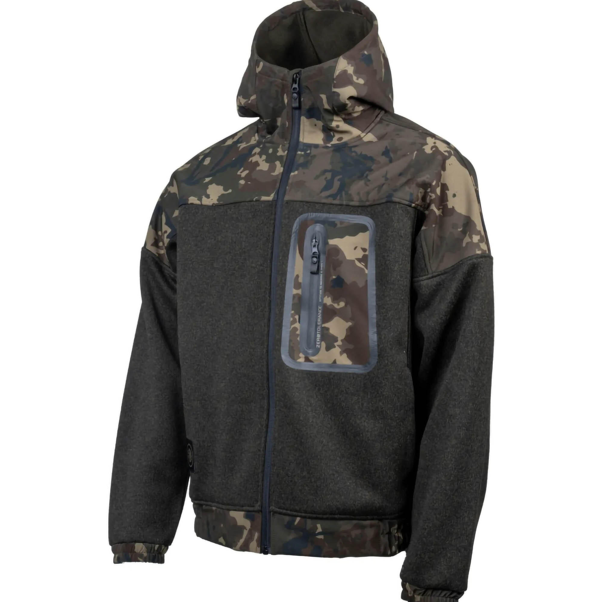 Bluza Wędkarska Rozpinana Nash Zero Tolerance Nordic Fleece Zipped