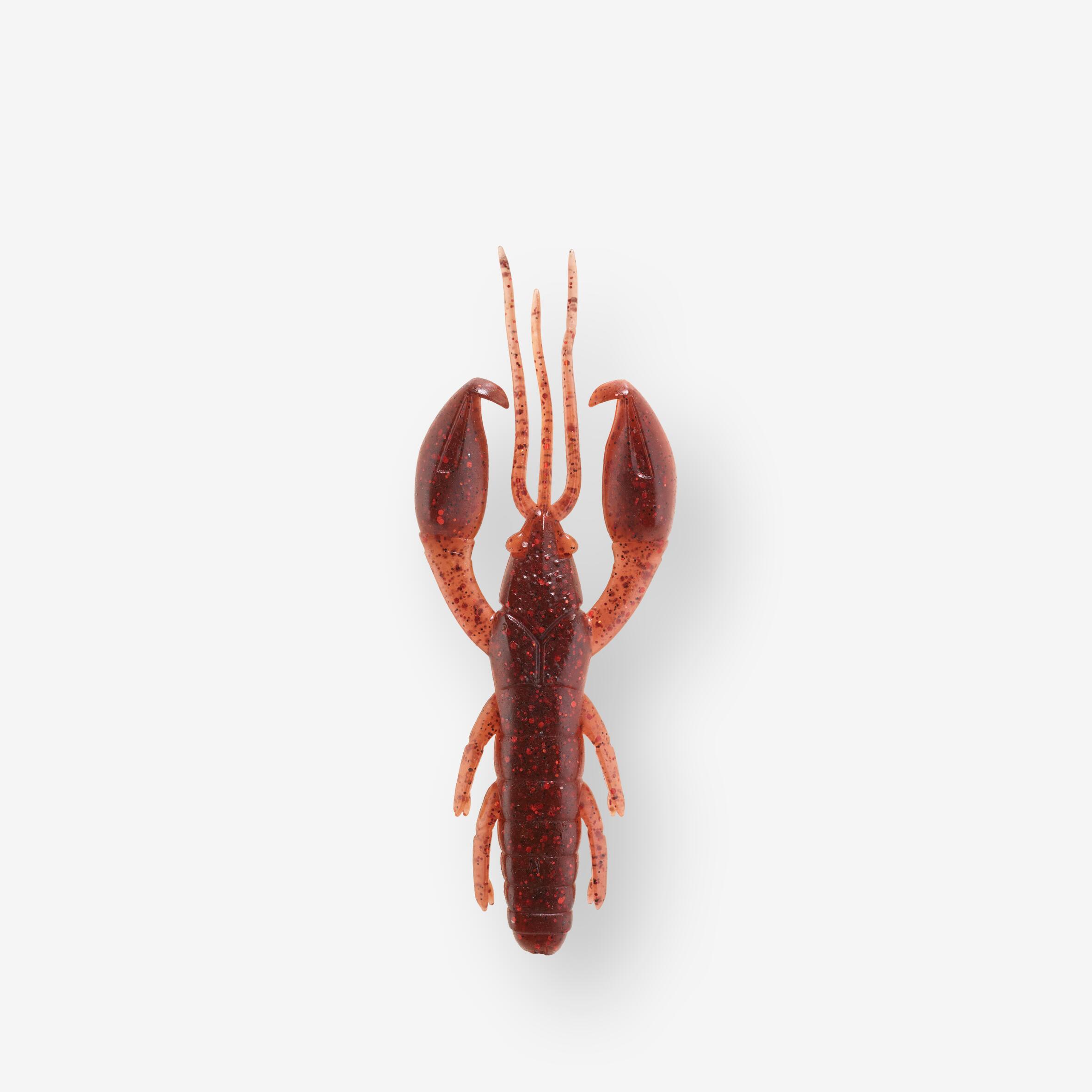 Przynęta miękka nasączona atraktorem Caperlan WXM Yubari CRW 75 bisca craw