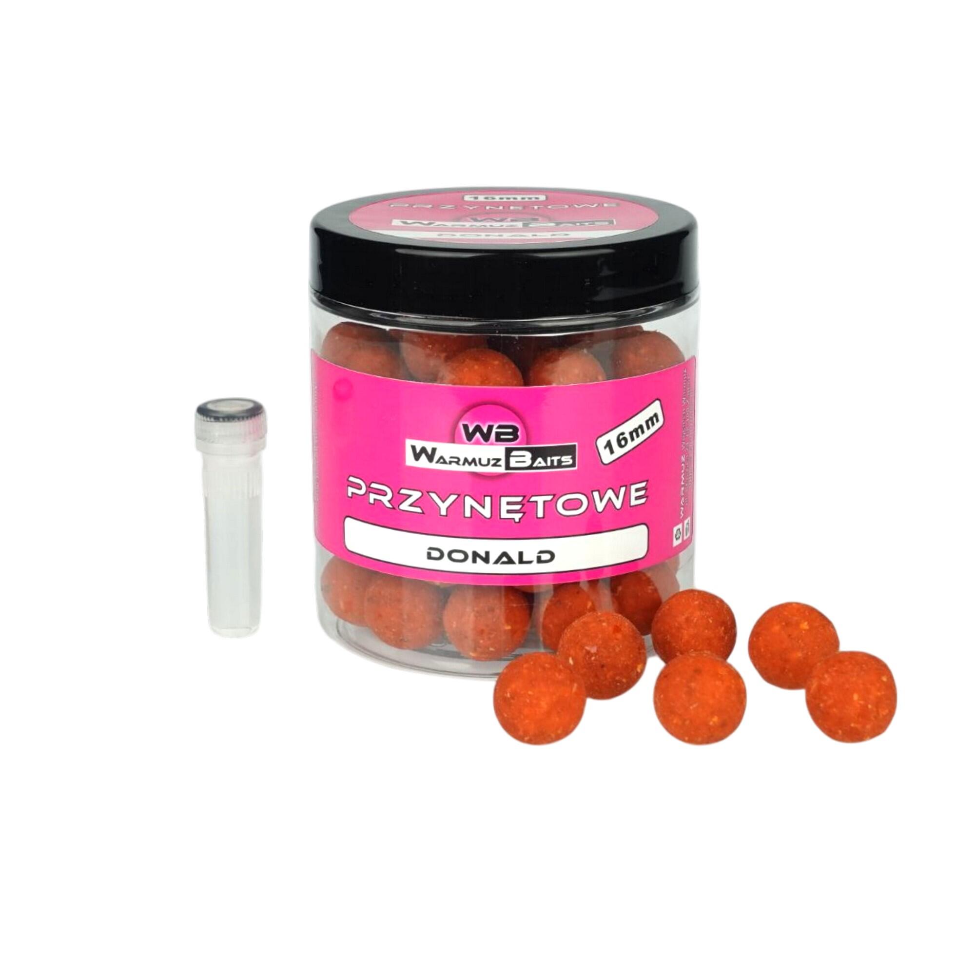 Kulki proteinowe Przynętowe WARMUZ BAITS 16 mm + dopalacz DONALD