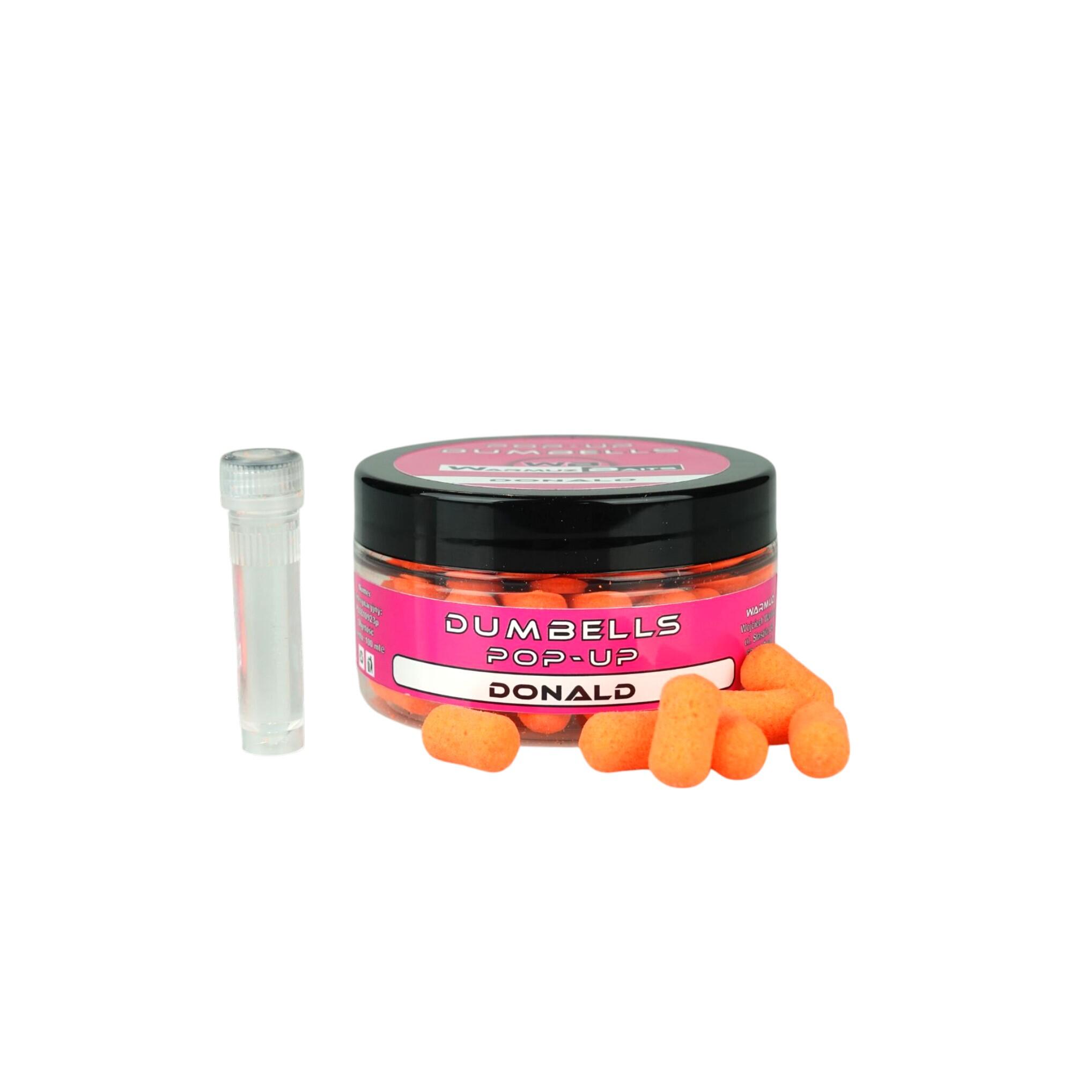 Kulki pływające POP - UP dumbells WARMUZ BAITS Donald 10mm