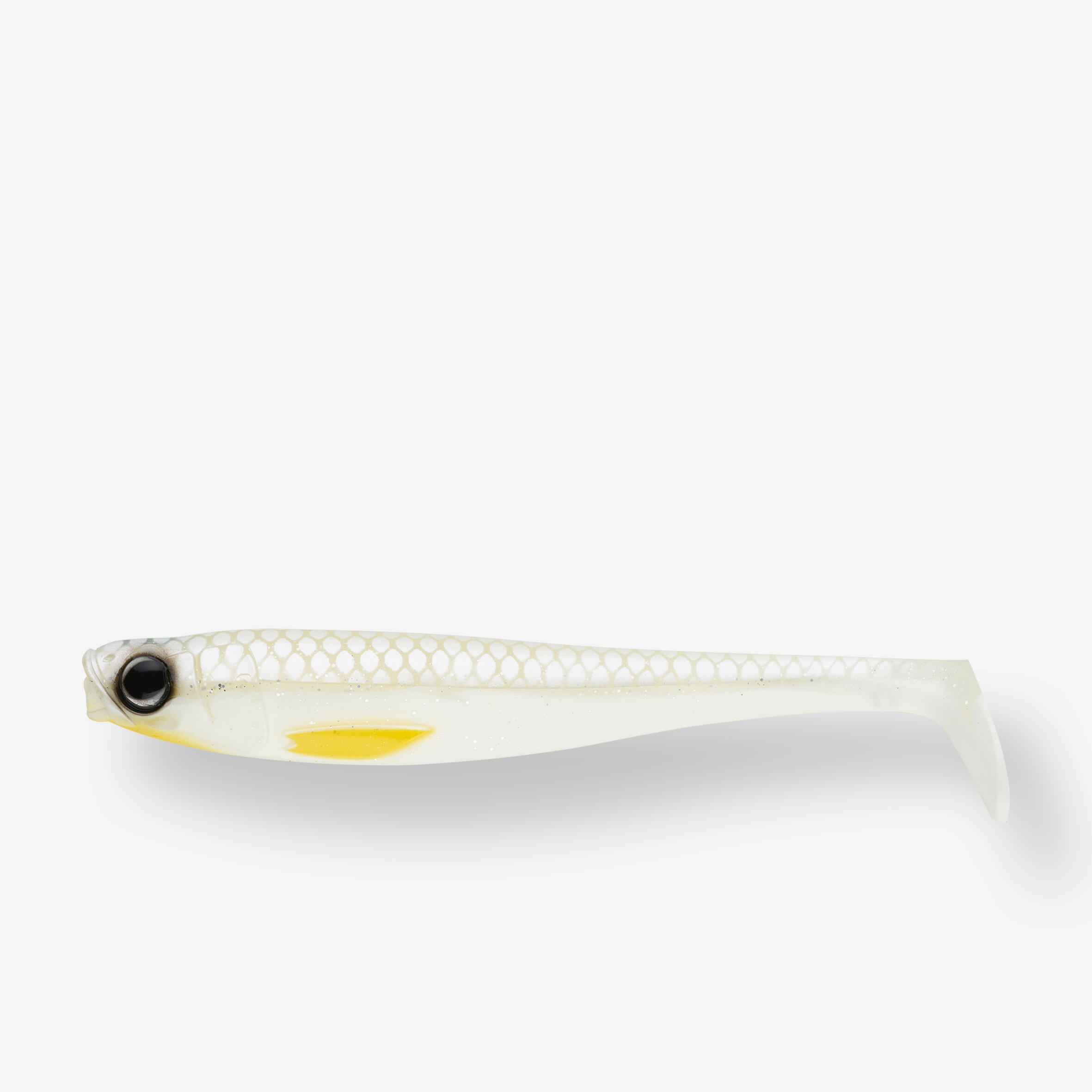 Miękka przynęta Shad Rogen 250 biała X1