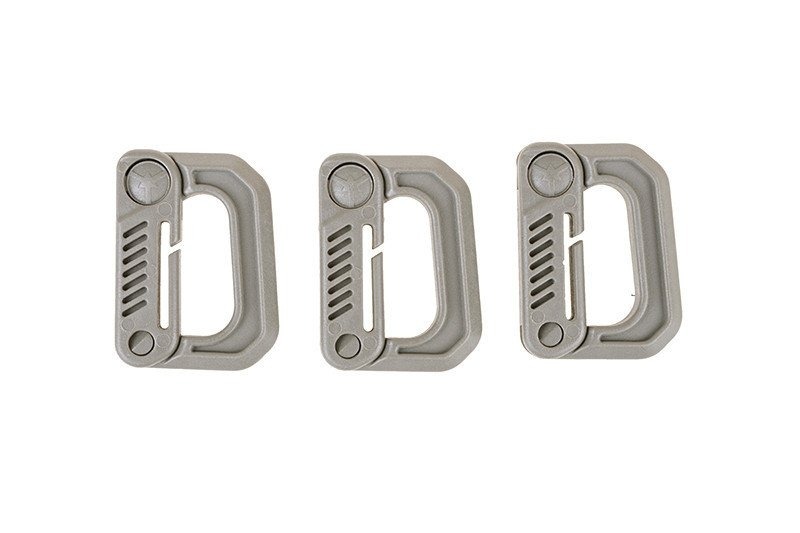Zestaw 3 klamer typu Grmlock - foliage green (FMA-31-008564)