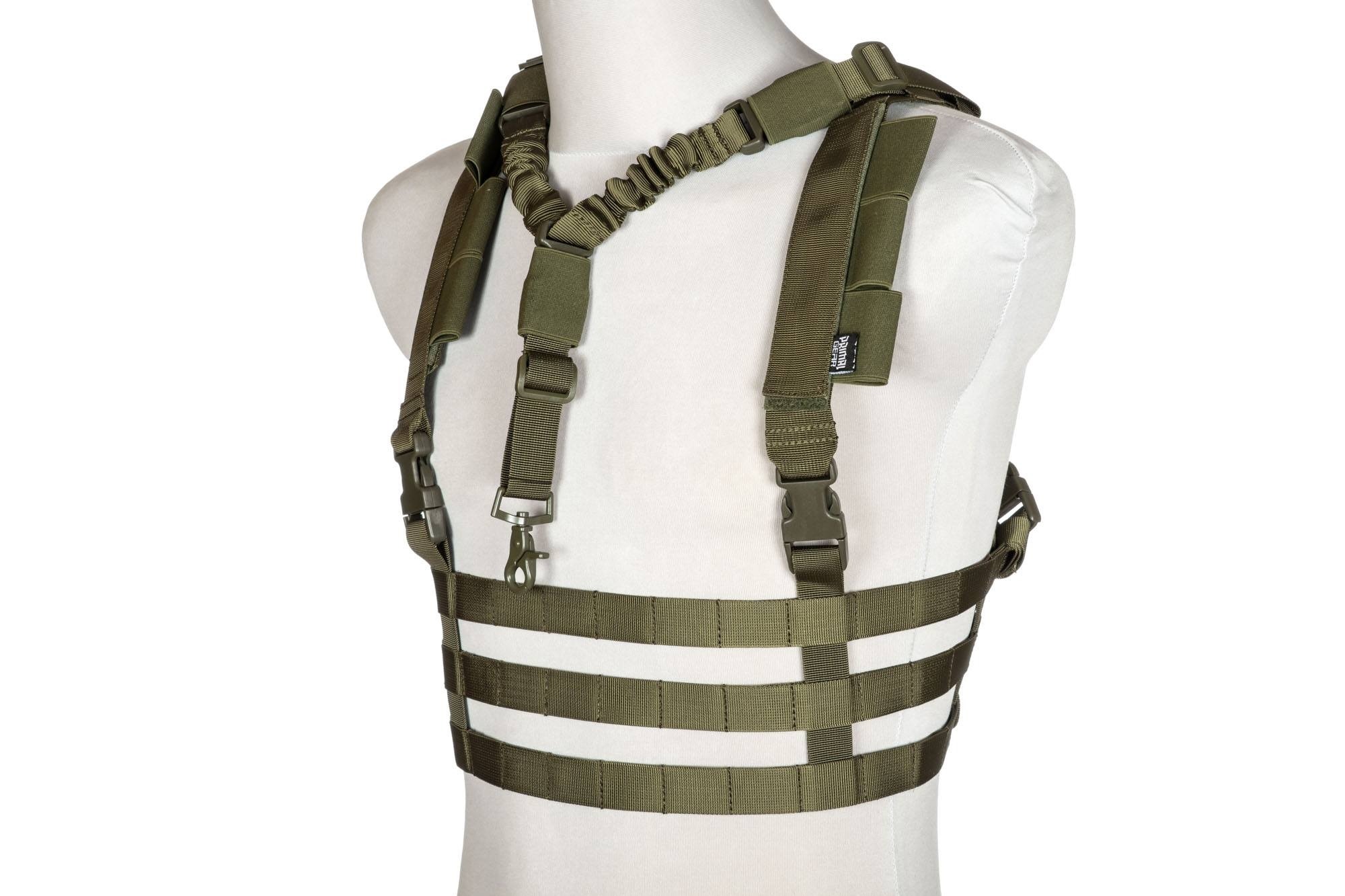 Kamizelka taktyczna PRIMAL GEAR Sling Chest Rig Cotherium - Oliwkowa (PRI-18-031726)