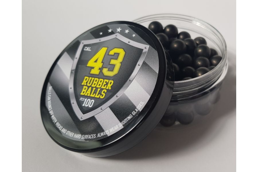 Kule gumowe Guard Power kal.43 (10,5mm) -100 sztuk PPQ/TPM1