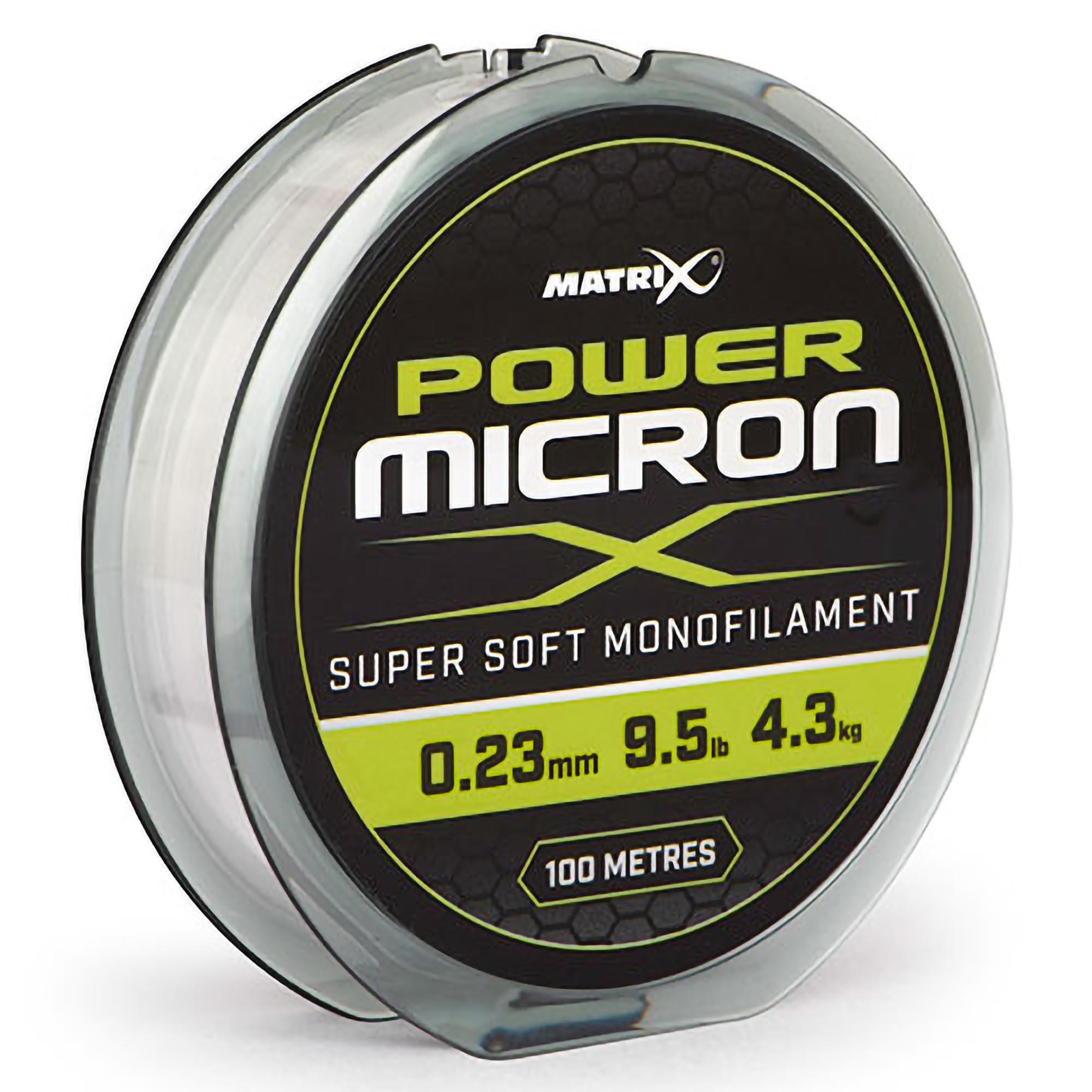 Żyłka Przyponowa Wędkarska Matrix Power Micron X 0.23Mm 100M