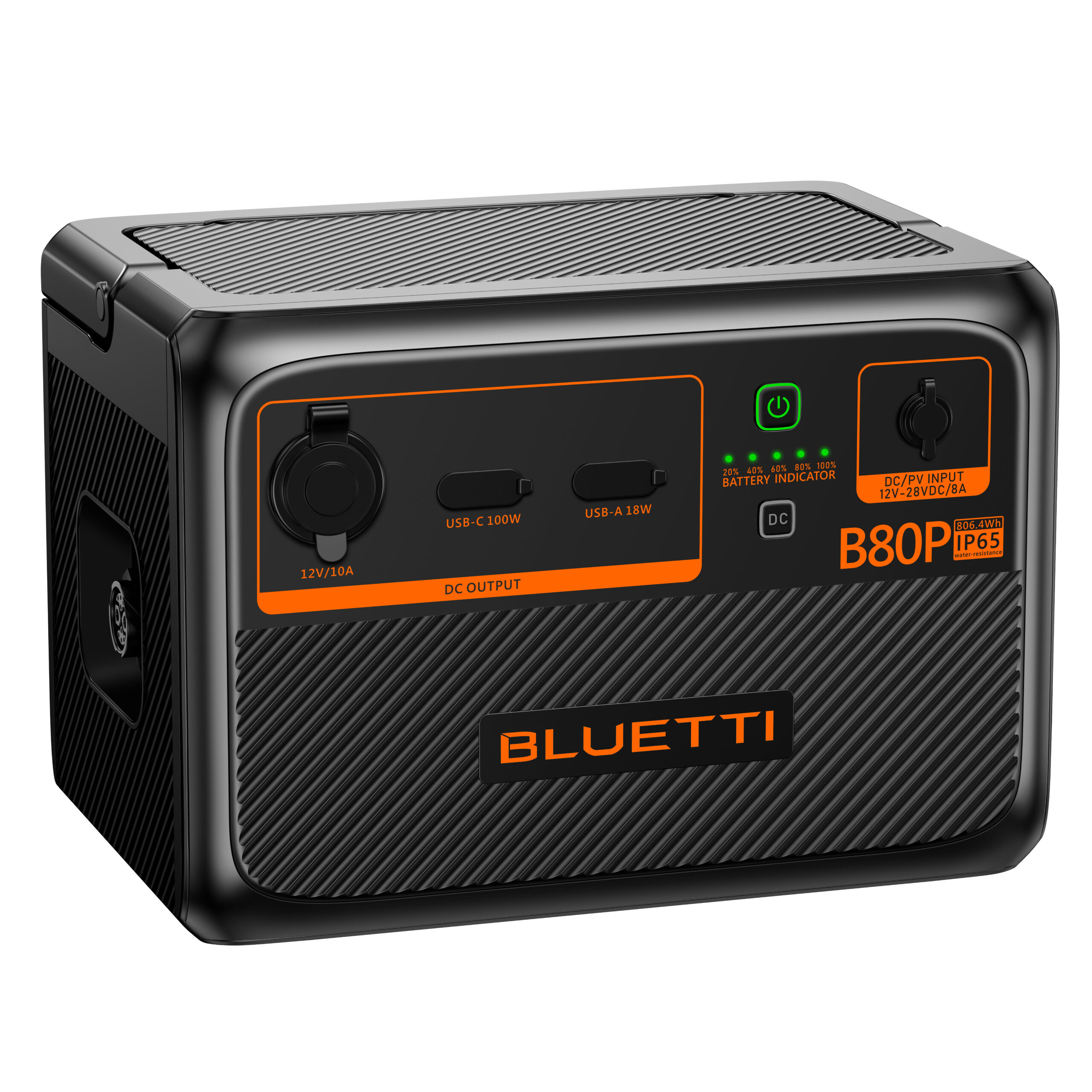 Akumulator przedłużający BLUETTI B80P IP65, 806 Wh, kompatybilny z AC60P/AC60P