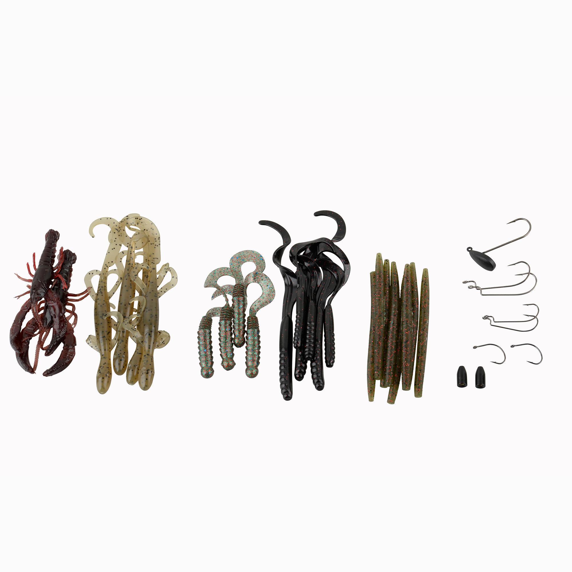 Przynęty miękkie PRO PACK KIT BLACK BASS
