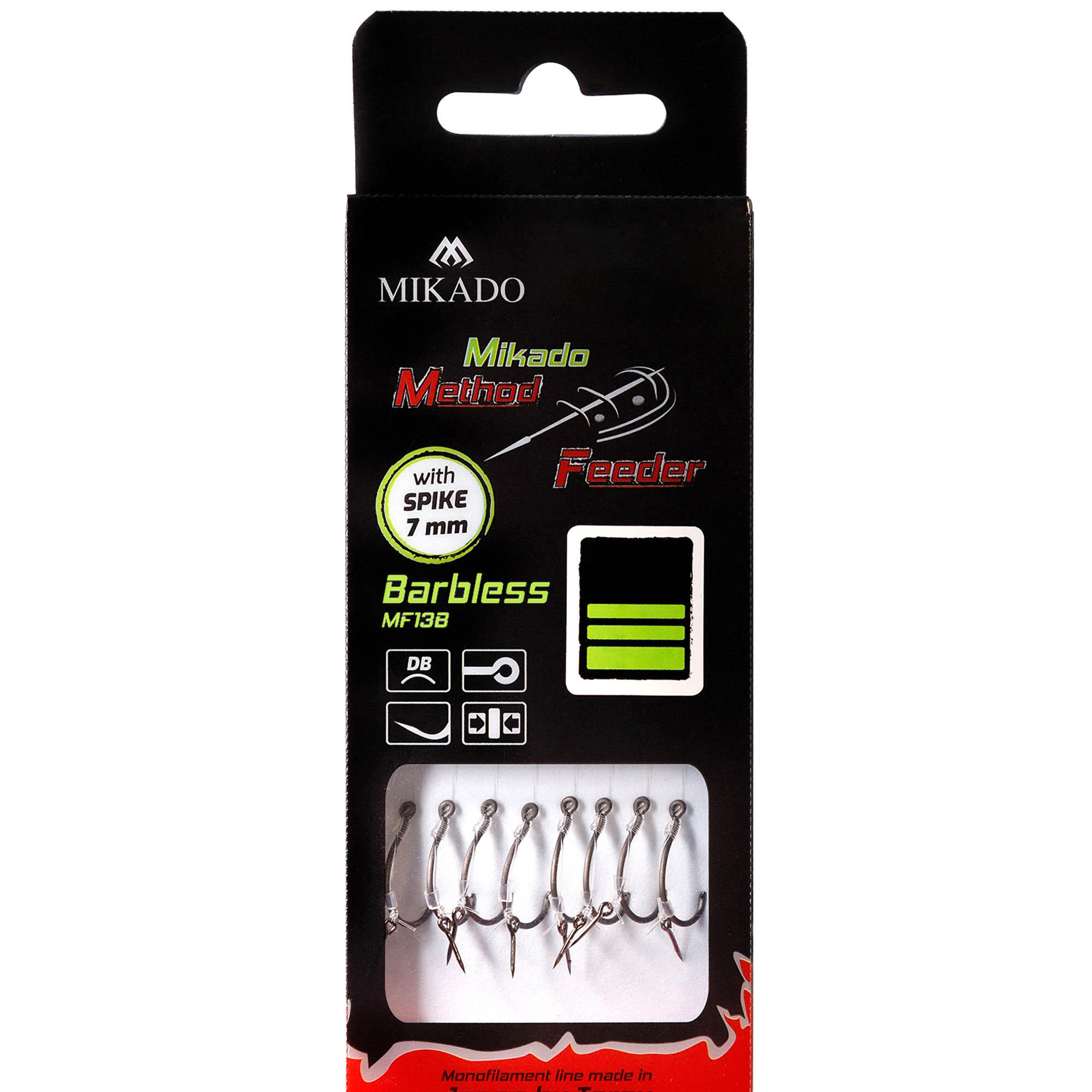 1203202567d180be9fc61.jpeg Przypony Mikado Mf Z Igłą Bezzadziorowe Mf138 - 12/0.18mm/10cm - obrazek 1