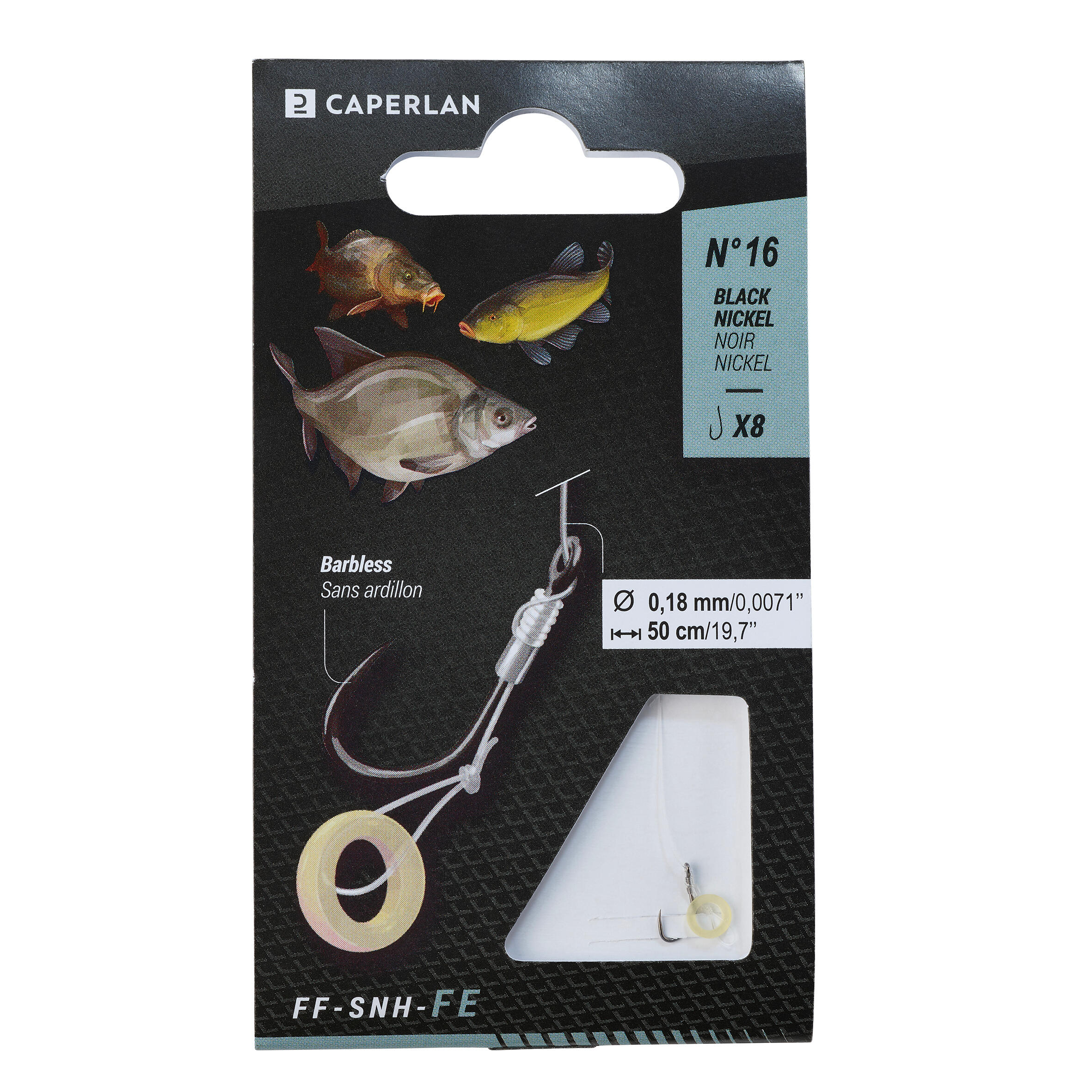 Przypon z gumką feeder Caperlan FF - SNH - FE