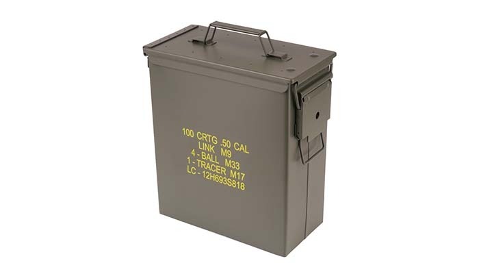 Skrzynka amunicyjna Mil-Tec US Army M9 stalowa kal. 50 - 15963300