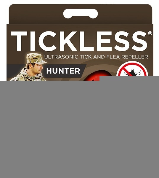 TICKLESS ultradźwiękowy na kleszcze, dla myśliwych HUNTER pomarańcz (PRO-103OR)