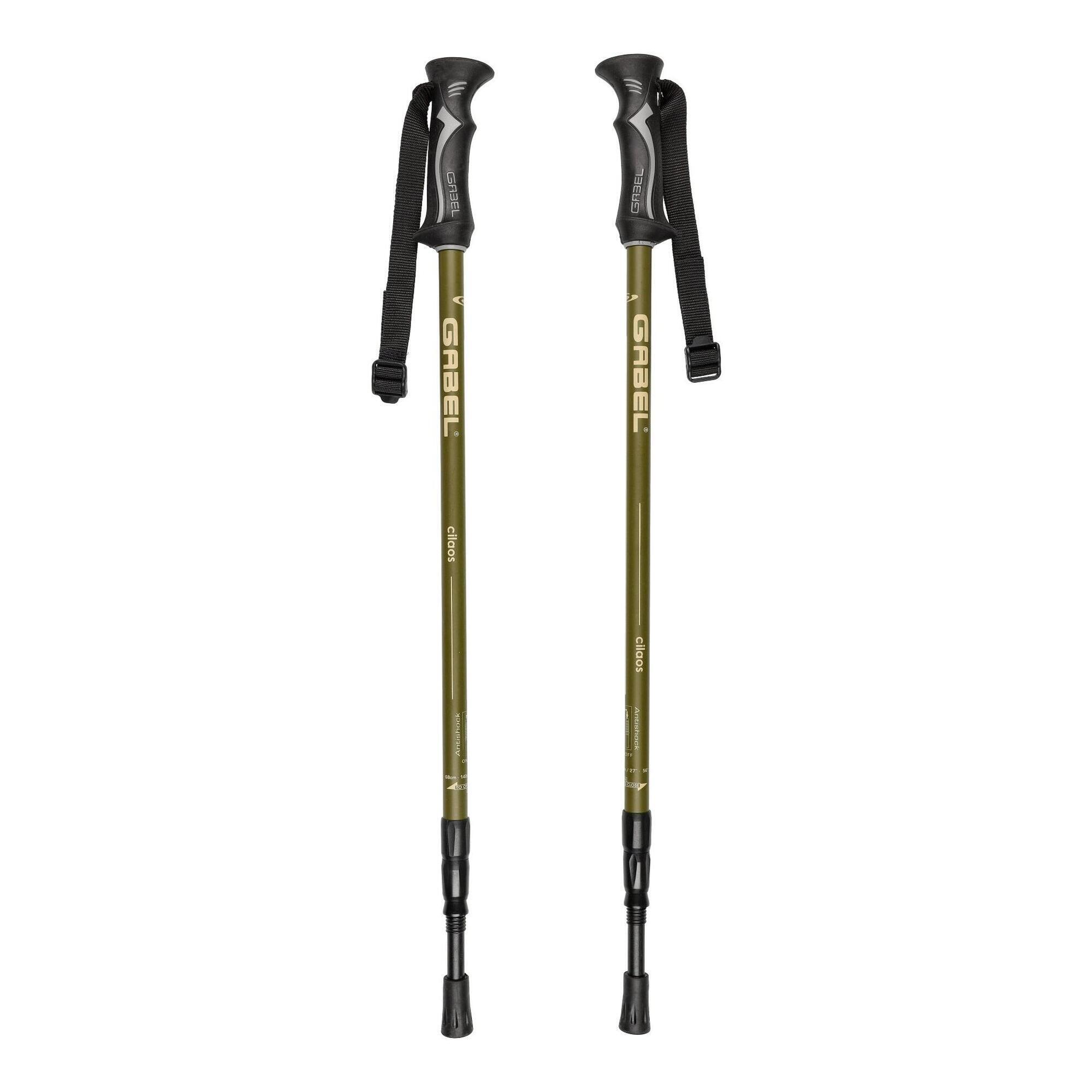 Kije aluminiowe Gabel Cilaos A.S. - olive