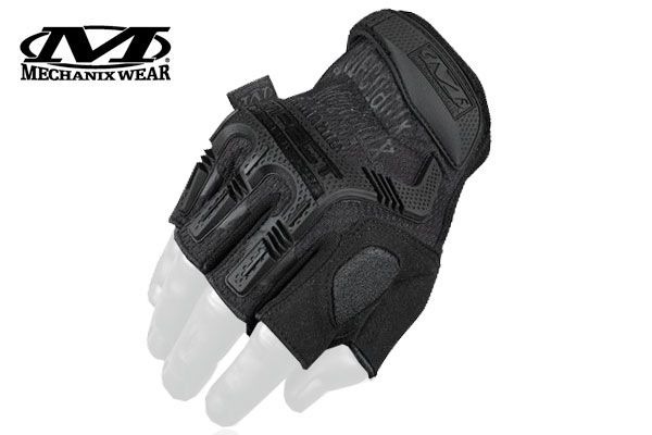 Rękawice taktyczne Mechanix Wear M-Pact Fingerless, czarne (MFL-55)