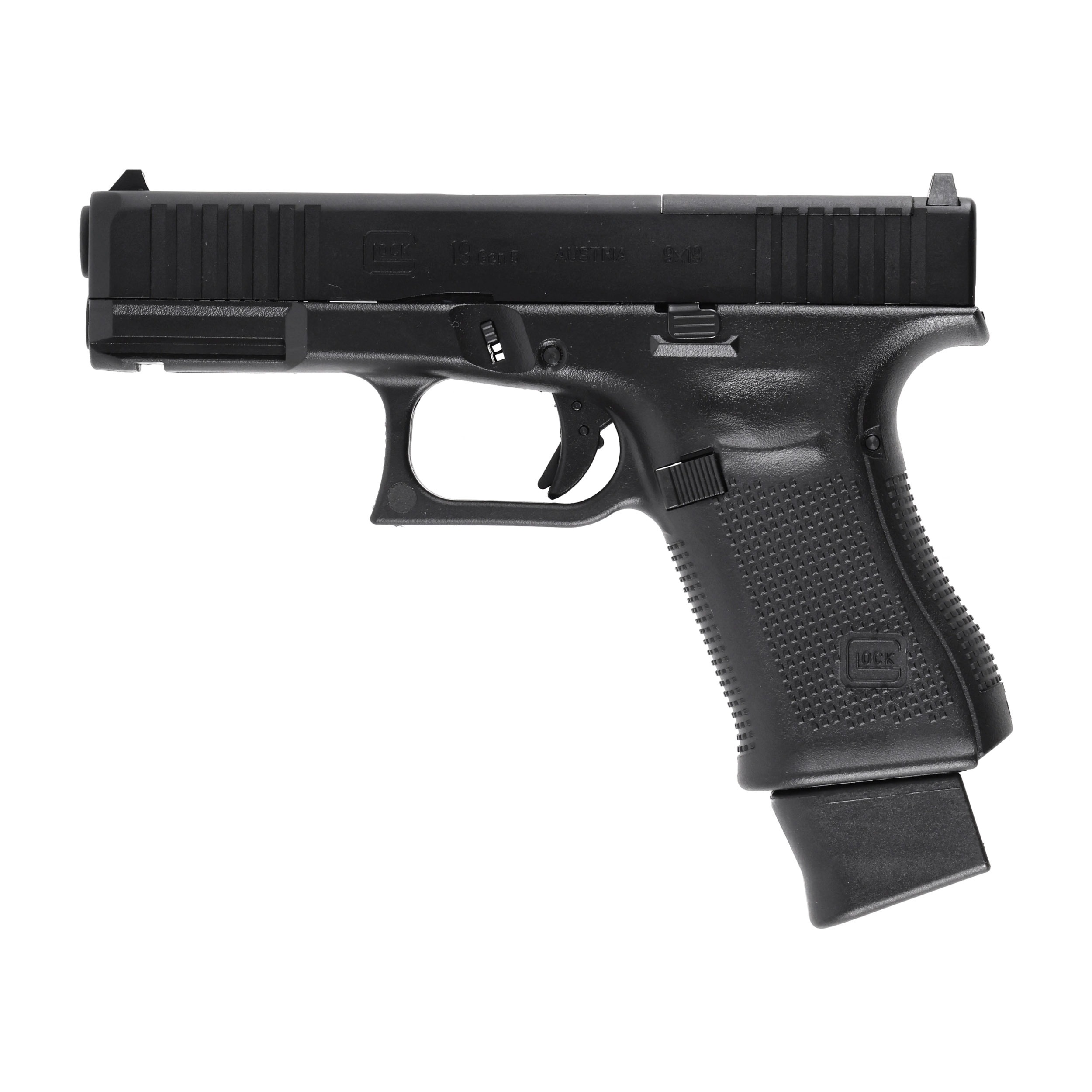Pistolet ASG Glock 19 gen 5. MOS 6 mm BB, CO2 (2.6552)