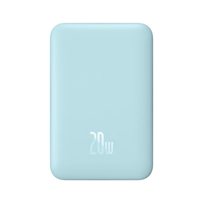 Powerbank Baseus Magnetic Mini Air Wireless 10000mAh 20W+kabel USB C-USB C (niebieski)