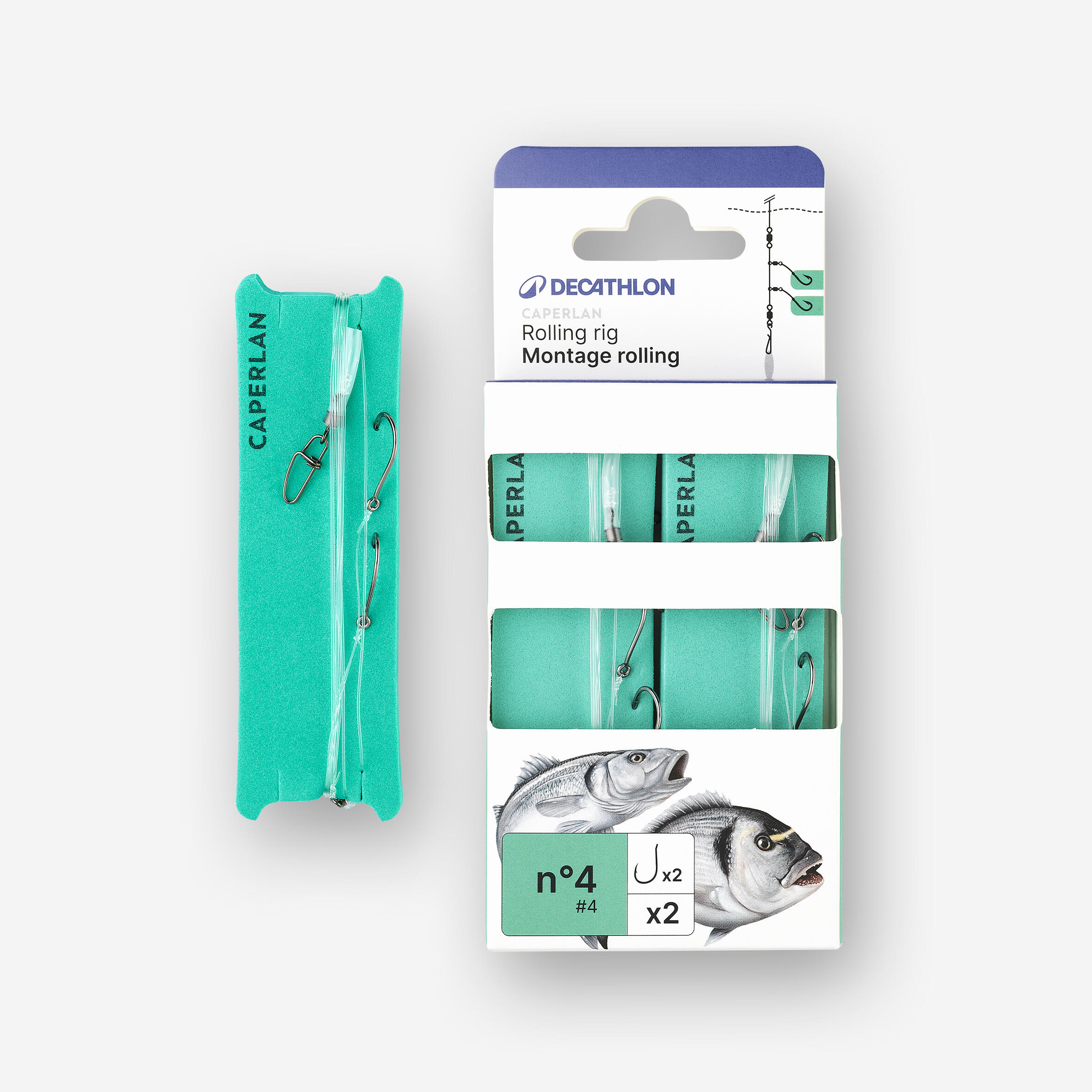 Przypon morski SW ROLLING nr 4 x2