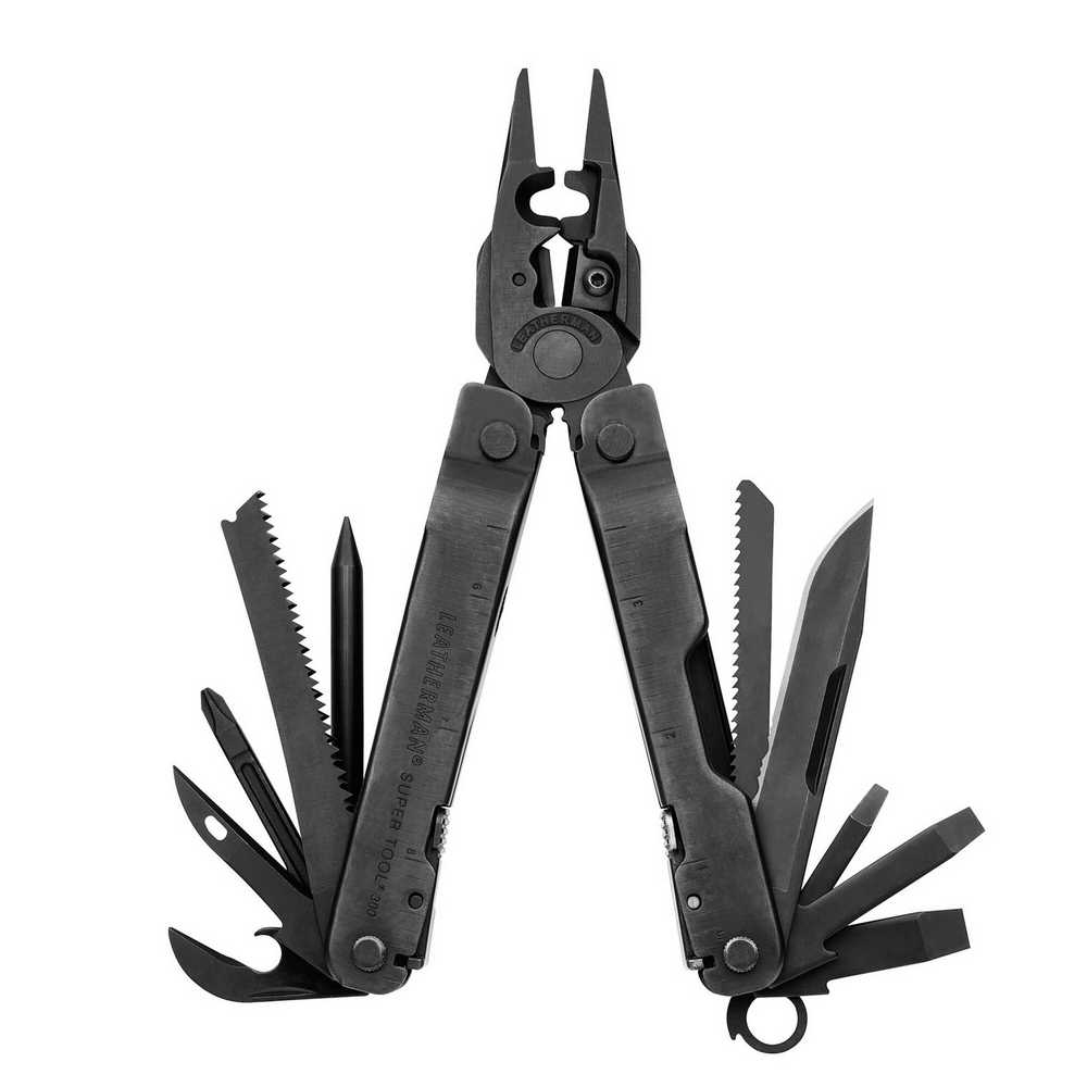 Multitool Leatherman SUPER TOOL 300 EOD Black - 19 narzędzi + etui molle brązowe (831368)