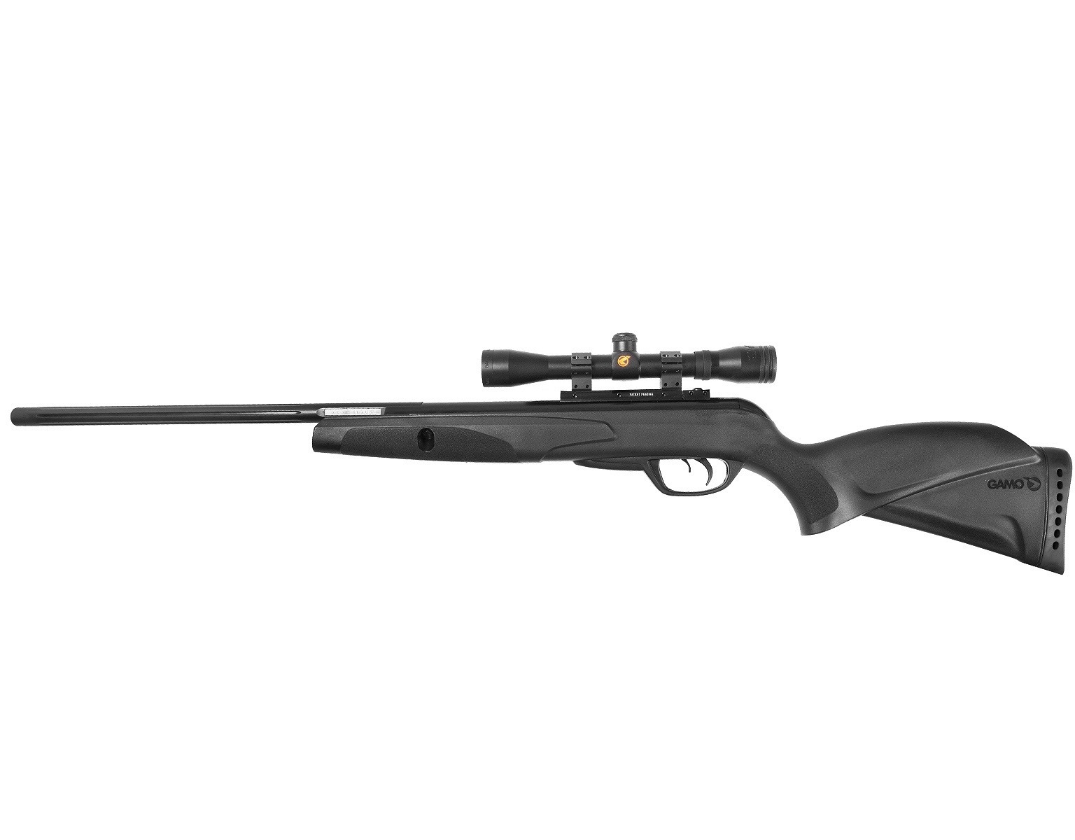 Karabinek wiatrówka Gamo Black Cat 1400 k.4,5mm 1-strzał. z lunetą 4x32 do17J (6110087-BC)