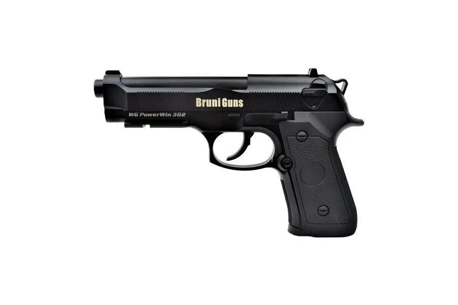 Pistolet wiatrówka BRUNI PowerWin 302 kal. 4,5 mm BB, 19-strzałowy CO-2, do 17J