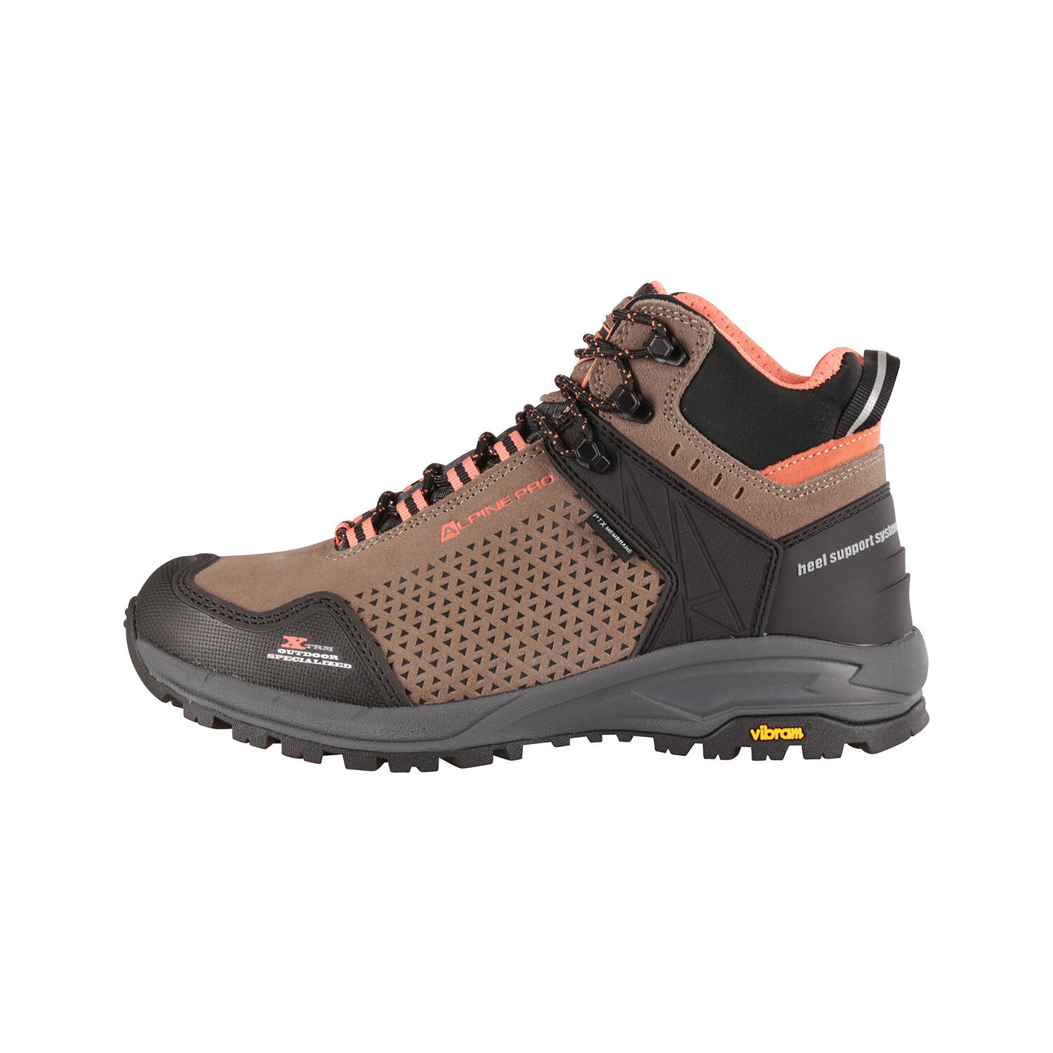 Buty trekkingowe Alpine Pro Erahe skórzane Vibram