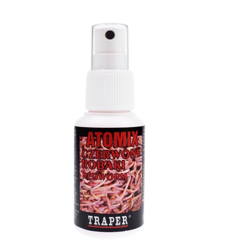 ATRAKTOR TRAPER ATOMIX 50G CZERWONE ROBAKI 02022