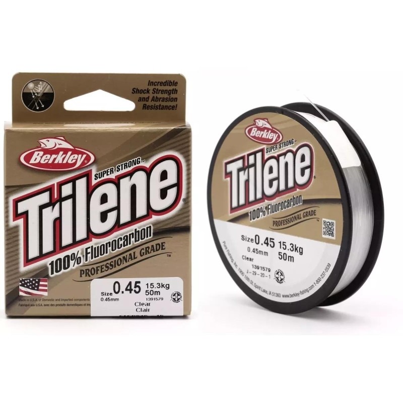Berkley Trilene ETFPS20-15 TL FLUOR .20MM 50M CLR